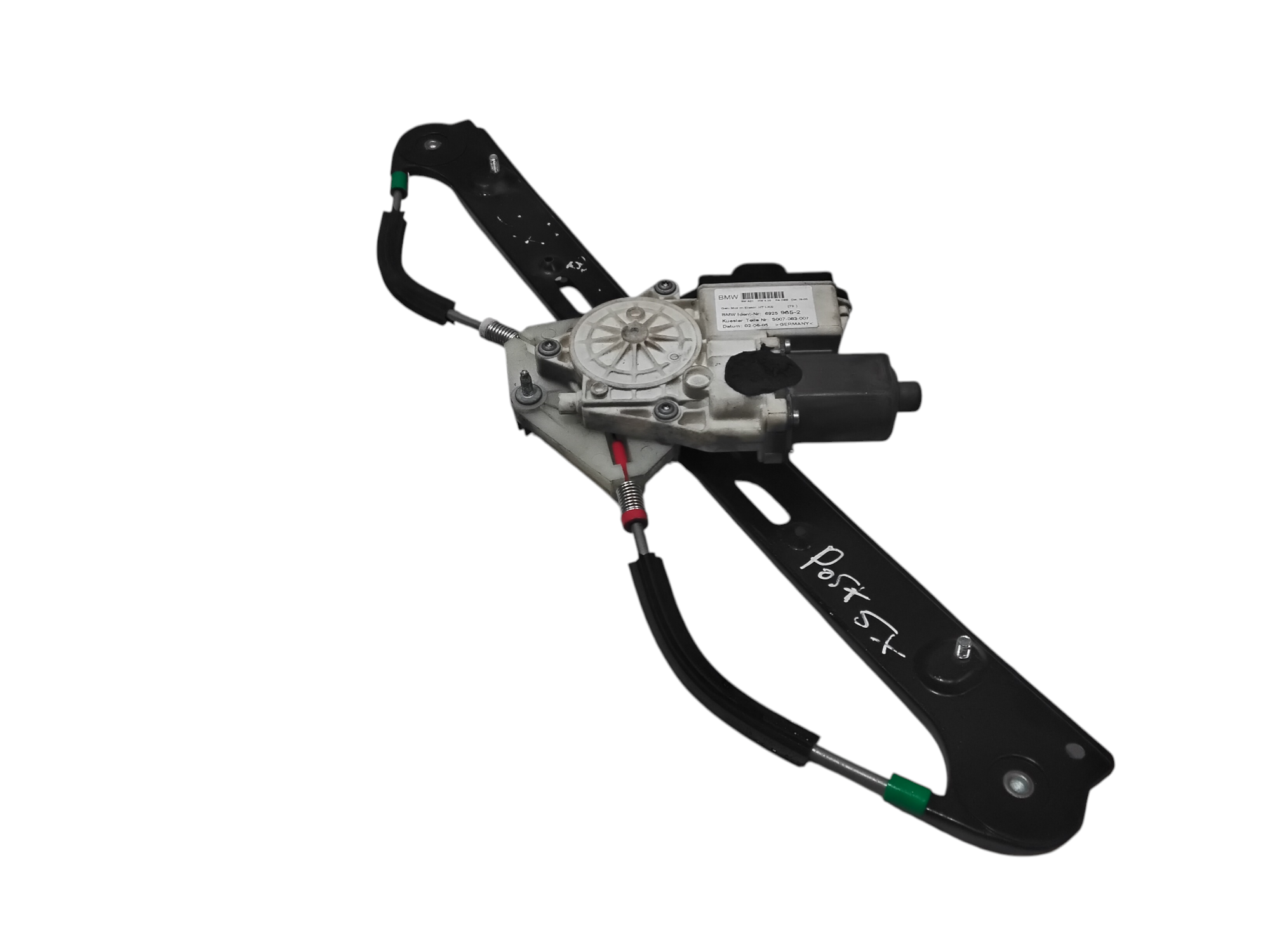 Cremagliera posteriore sinistra guida per Bmw X3 1 Serie (2004 - 2010)