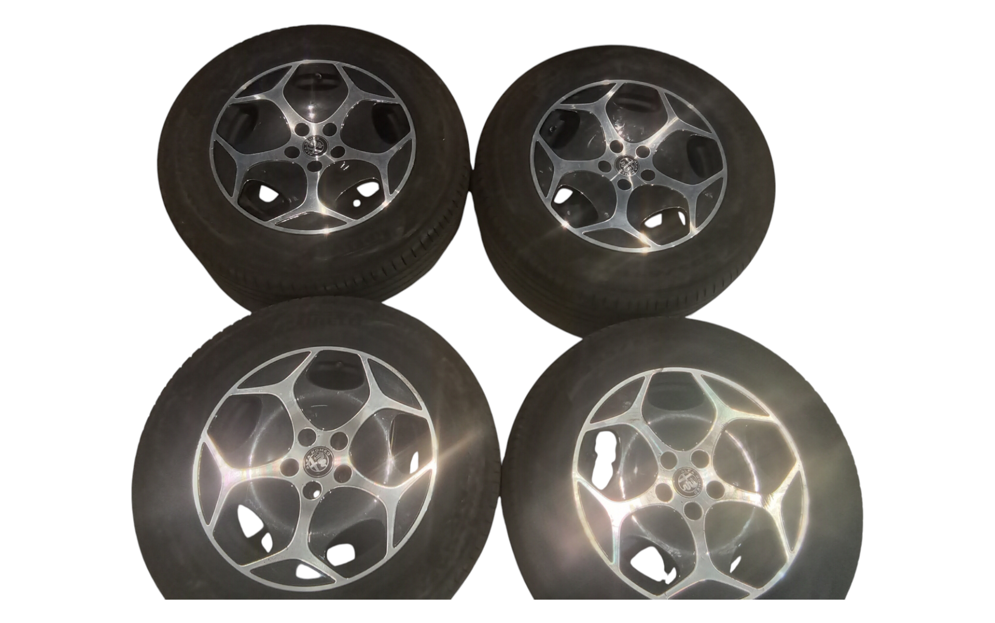 4 Cerchi in lega per Alfa Romeo Stelvio Serie (949_) (16>) (2016 - In produzione)