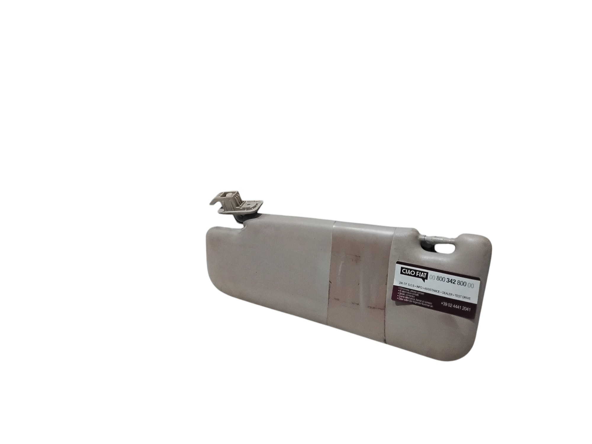 Parasole aletta anteriore Lato Guida per Fiat 500 Serie (2015 - >)