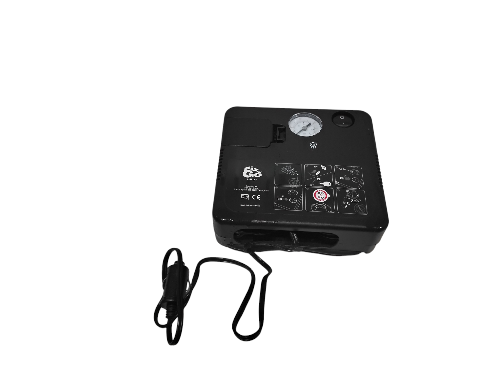 Kit gonfiaggio ruote per Fiat 500 Serie (2015 - >)