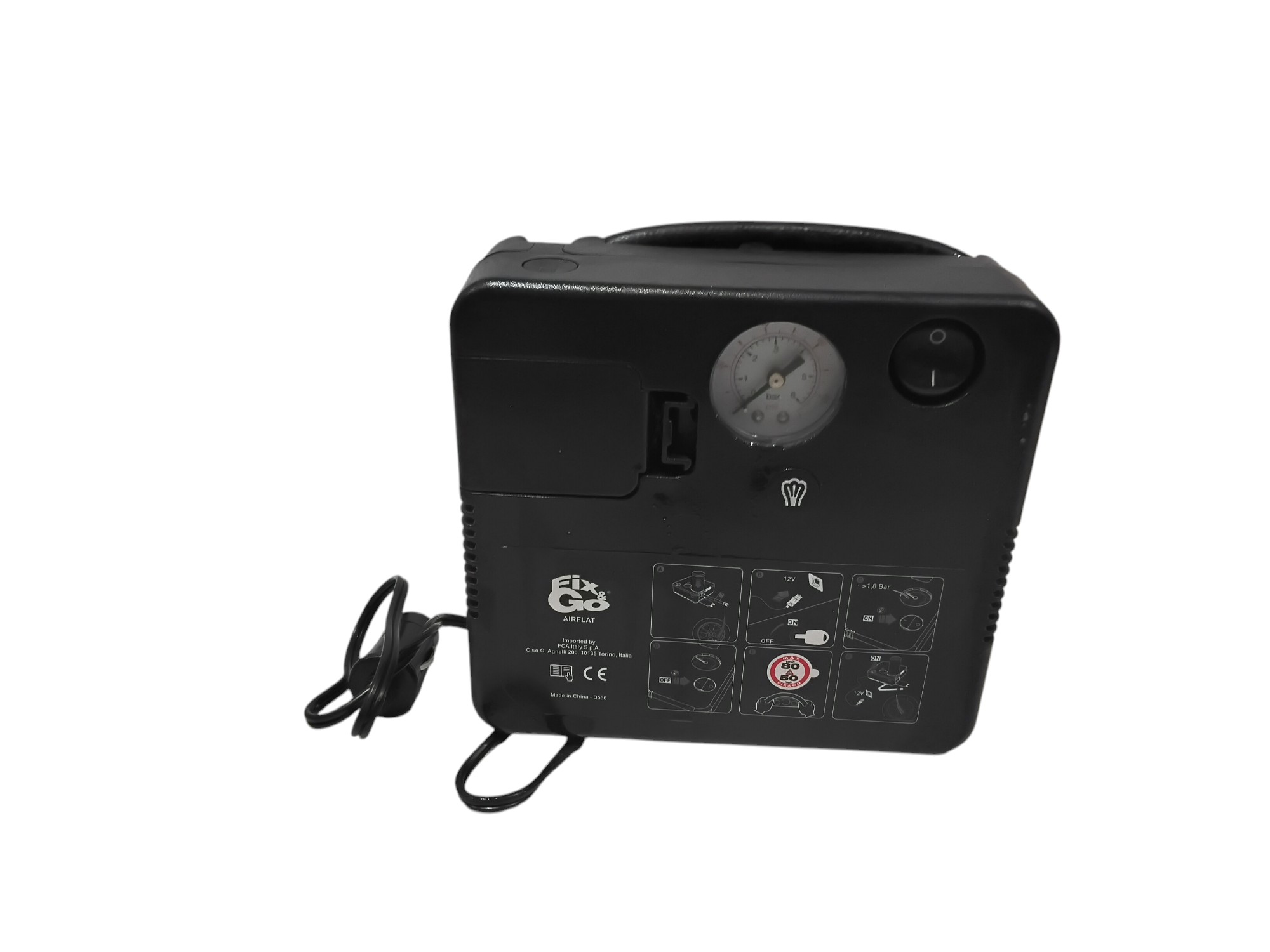 Kit gonfiaggio ruote per Fiat 500 Serie (2015 - >)