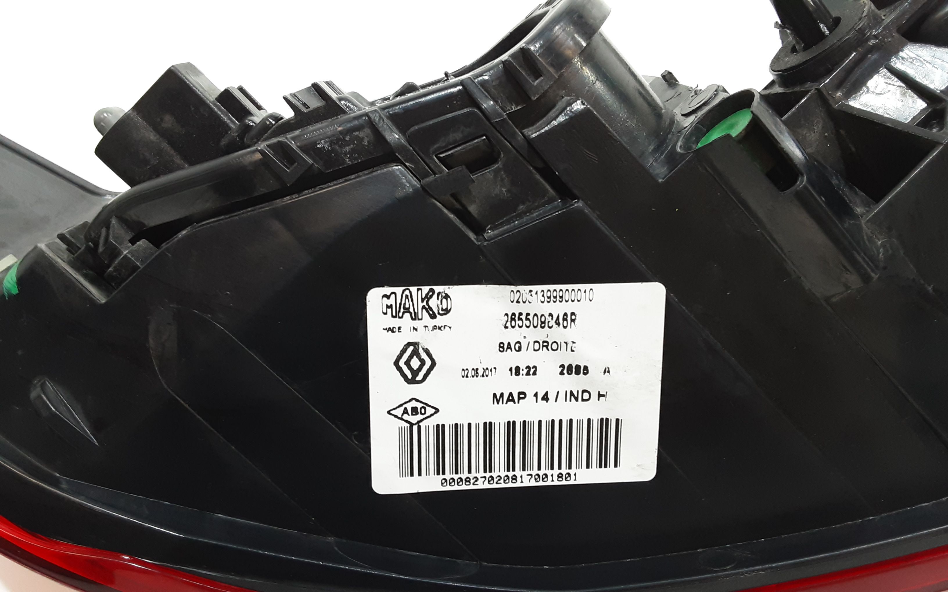 Stop fanale posteriore Destro Passeggero RENAULT Clio Serie IV (12>19)