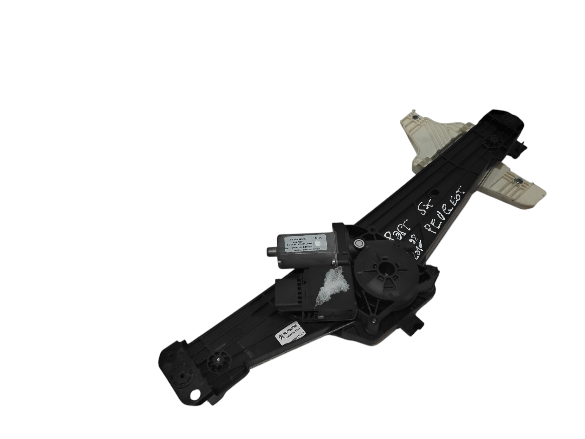 Cremagliera posteriore sinistra guida per Peugeot 3008 Serie (16>) (2016 - In produzione)