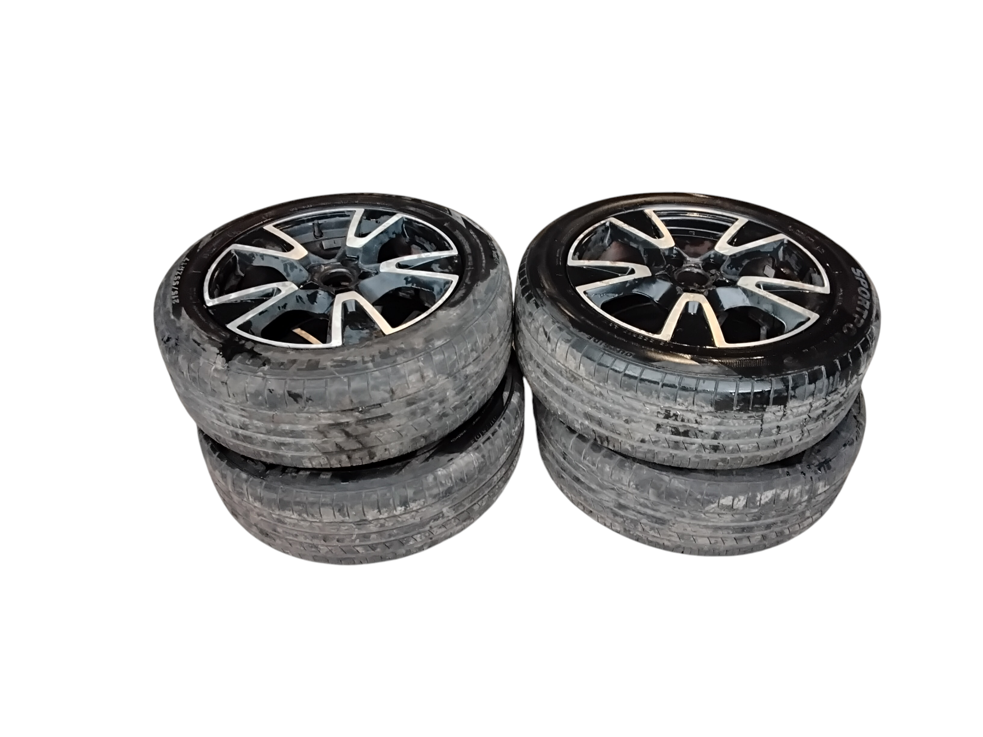 4 Cerchi in lega per Fiat 500 X Serie (15>) (2015 - In produzione)