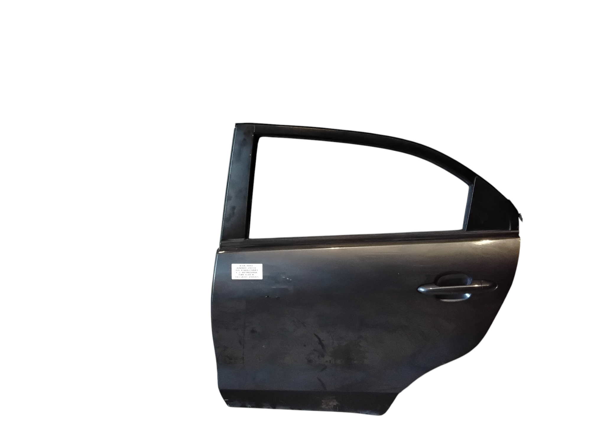 Portiera Posteriore Sinistra per Kia Rio 4� Serie (2011 - In produzione)