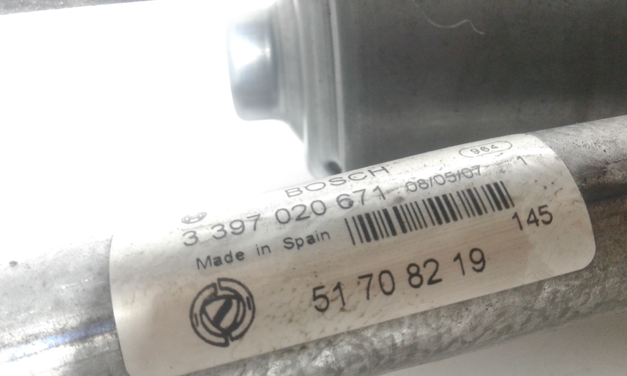 Motorino tergi ant completo di tandem FIAT Croma 3 Serie