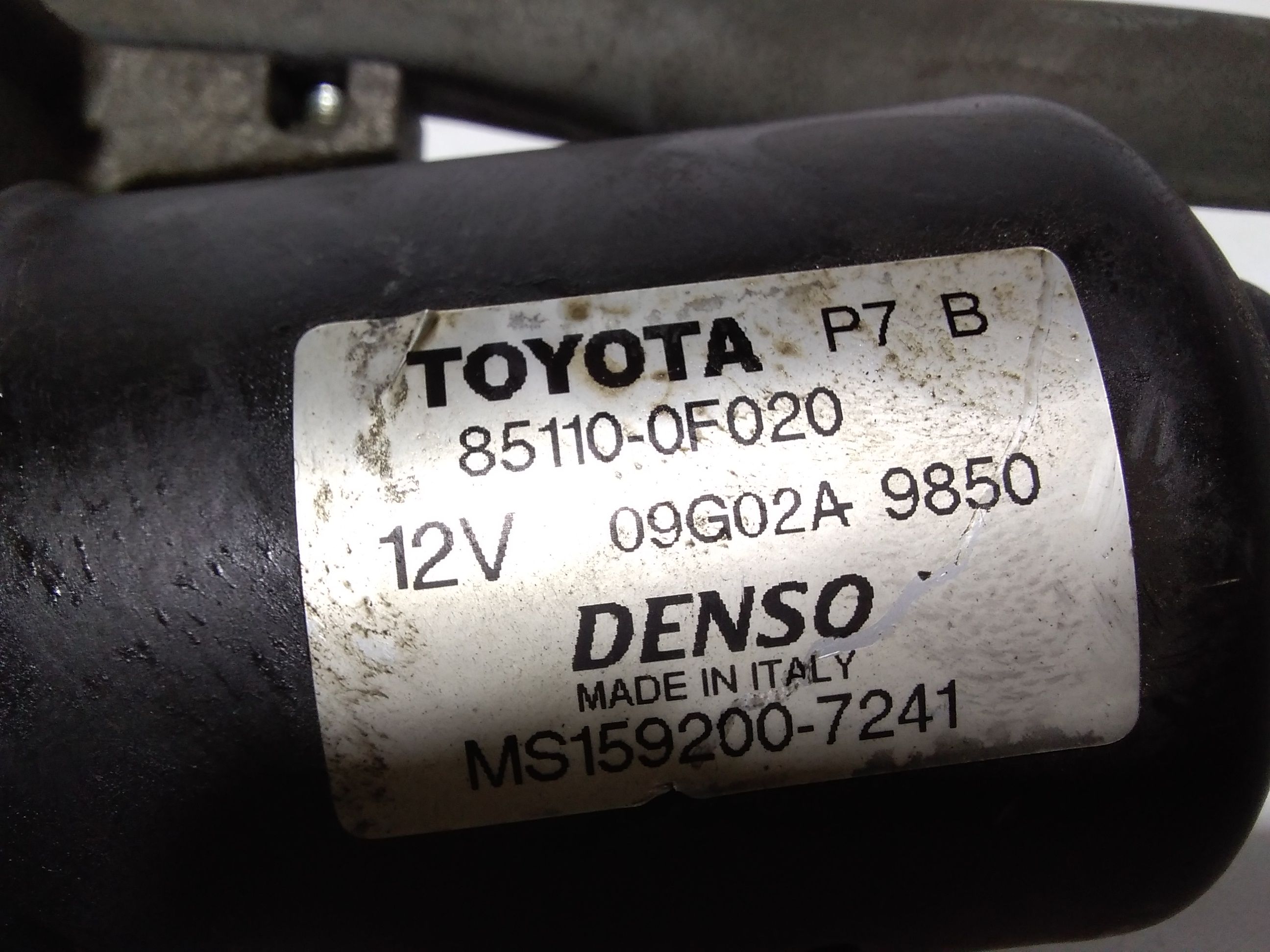 Motorino tergi ant completo di tandem TOYOTA Corolla Verso 2 Serie