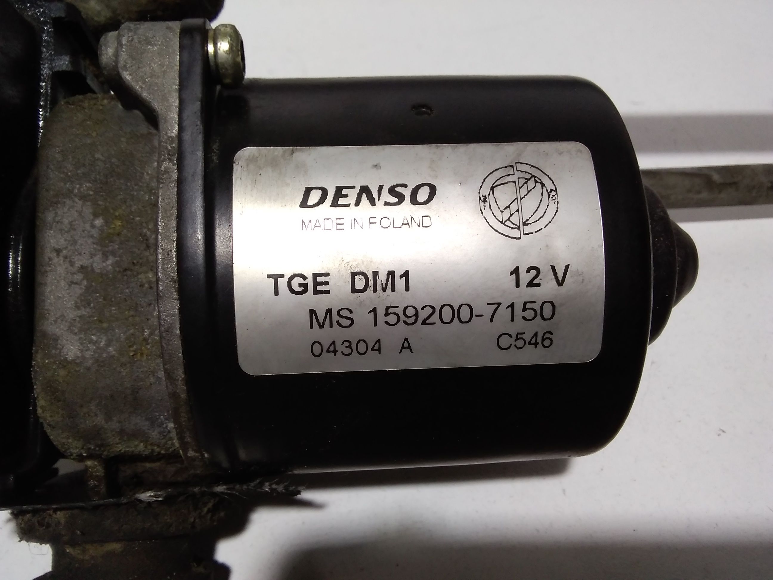 Motorino tergi ant completo di tandem FIAT Panda 2 Serie