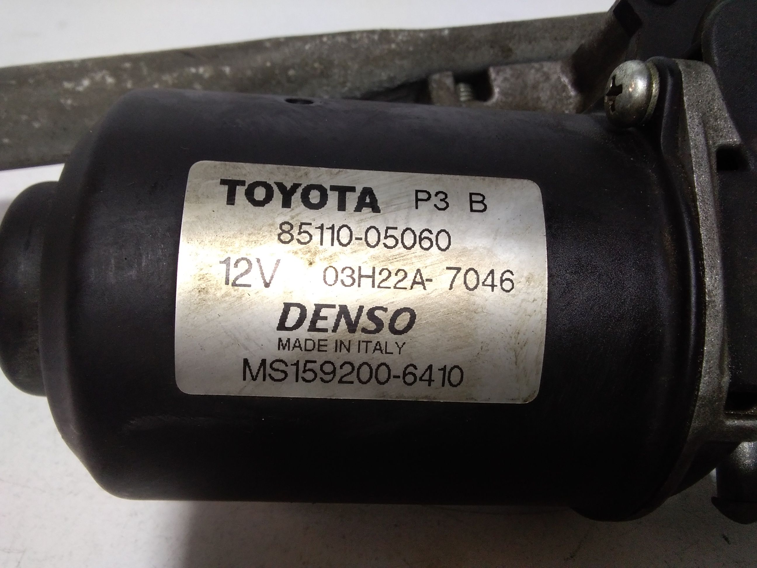 Motorino tergi ant completo di tandem TOYOTA Avensis S. Wagon 2 Serie