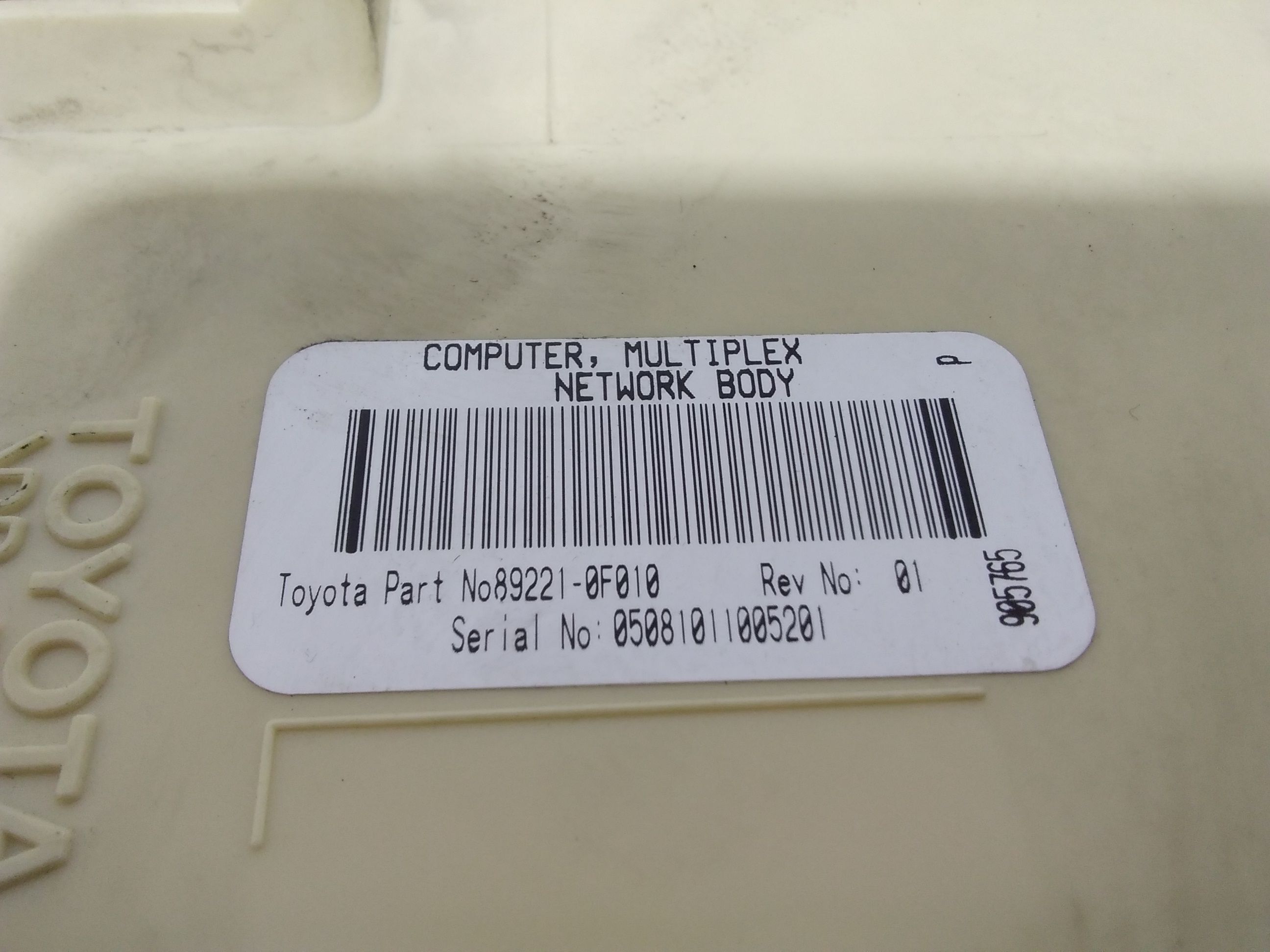 Centralina Porta Fusibili TOYOTA Corolla Verso 2 Serie