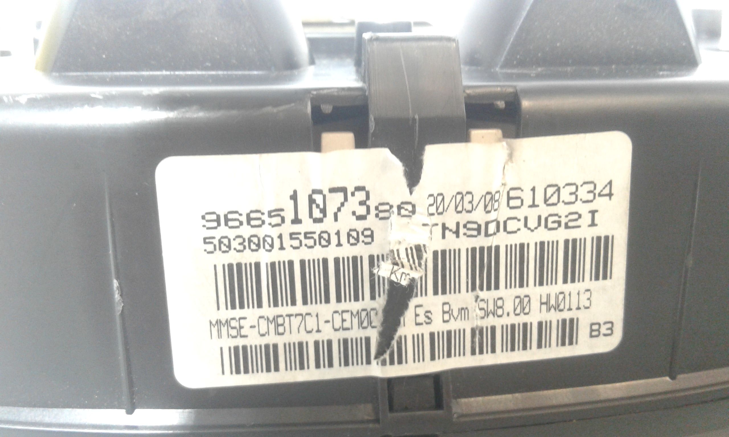 Quadro Strumenti PEUGEOT 308 1 Serie