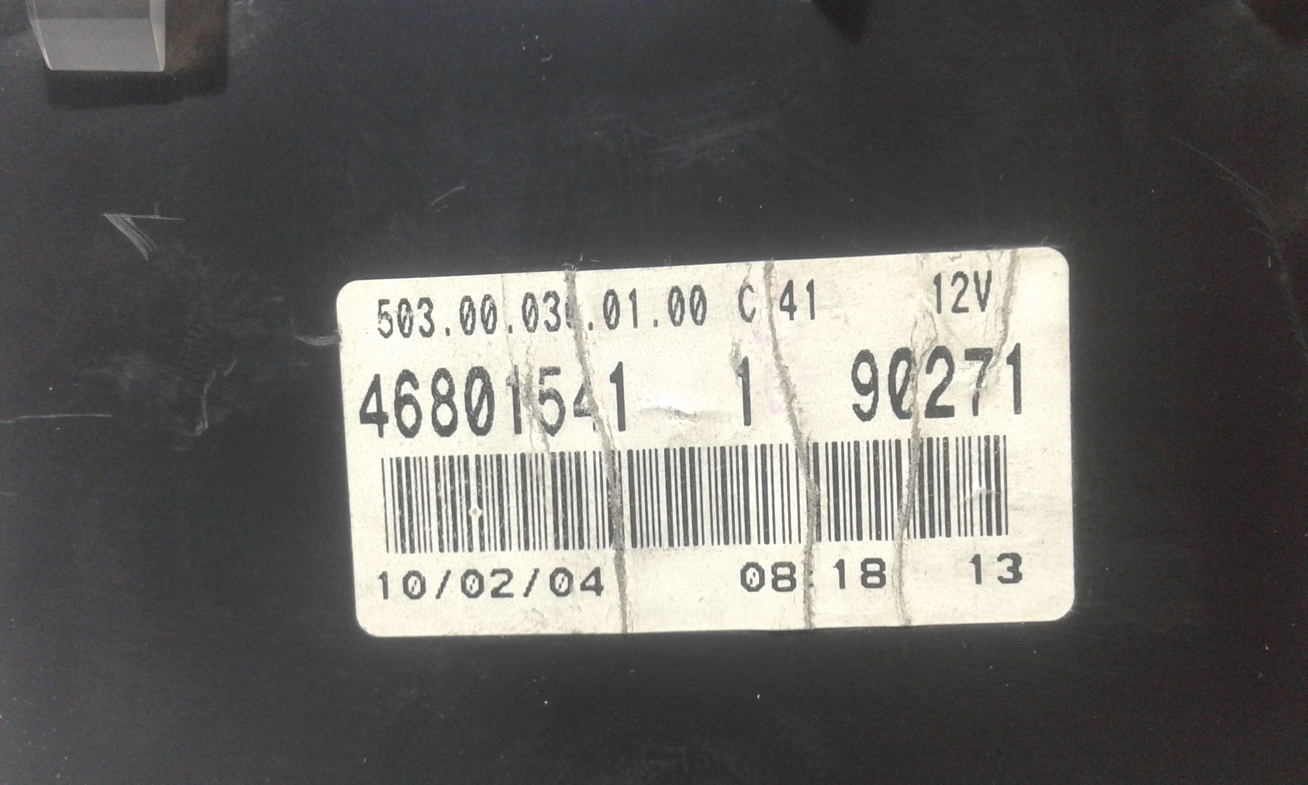 Quadro Strumenti FIAT Panda 2 Serie