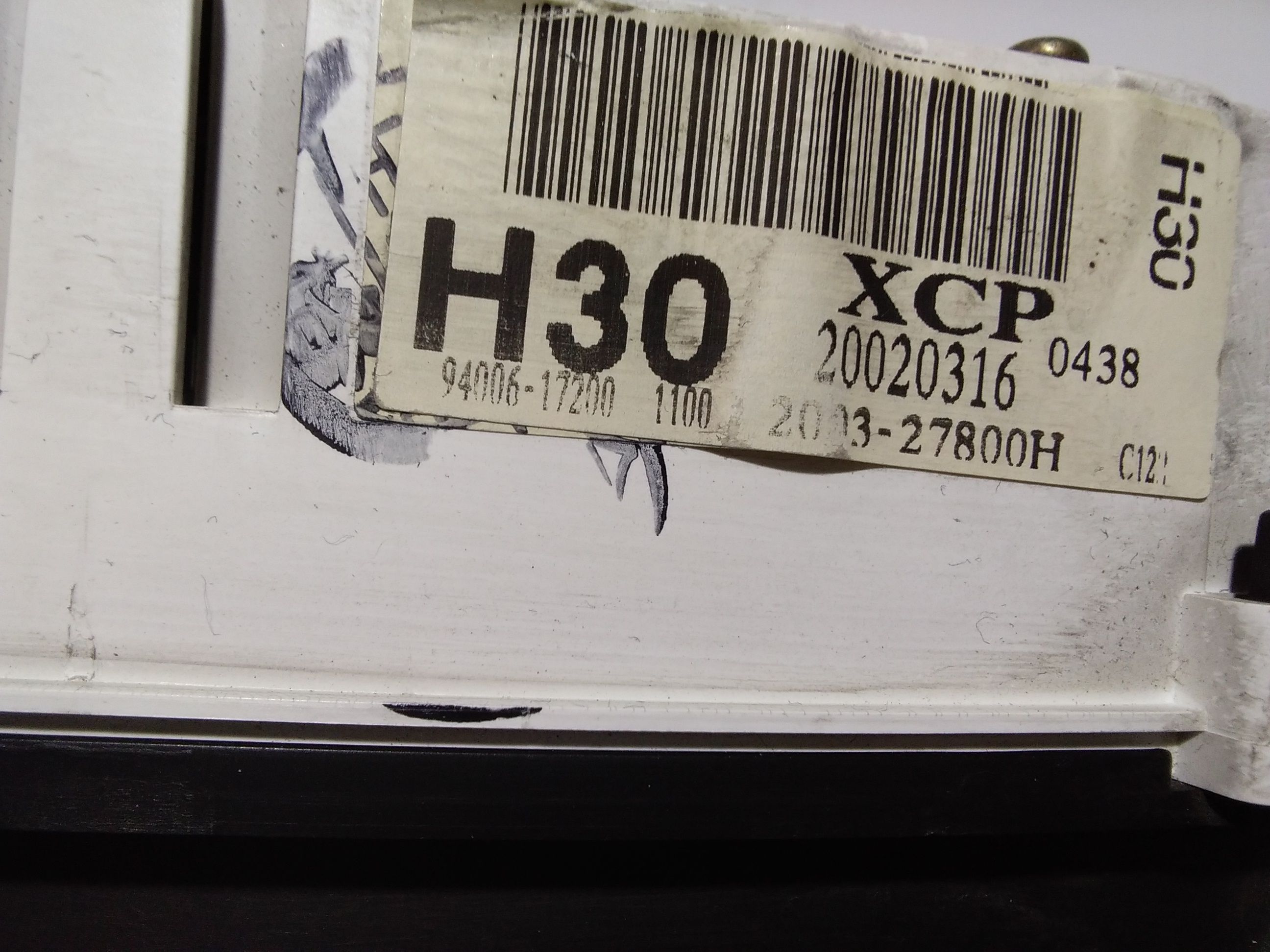 Quadro Strumenti HYUNDAI Matrix 1 Serie