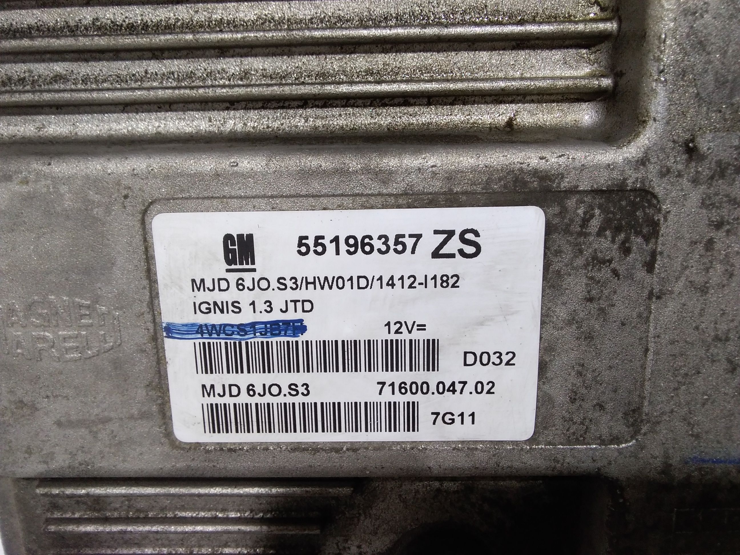 Centralina motore SUZUKI Ignis 2 Serie