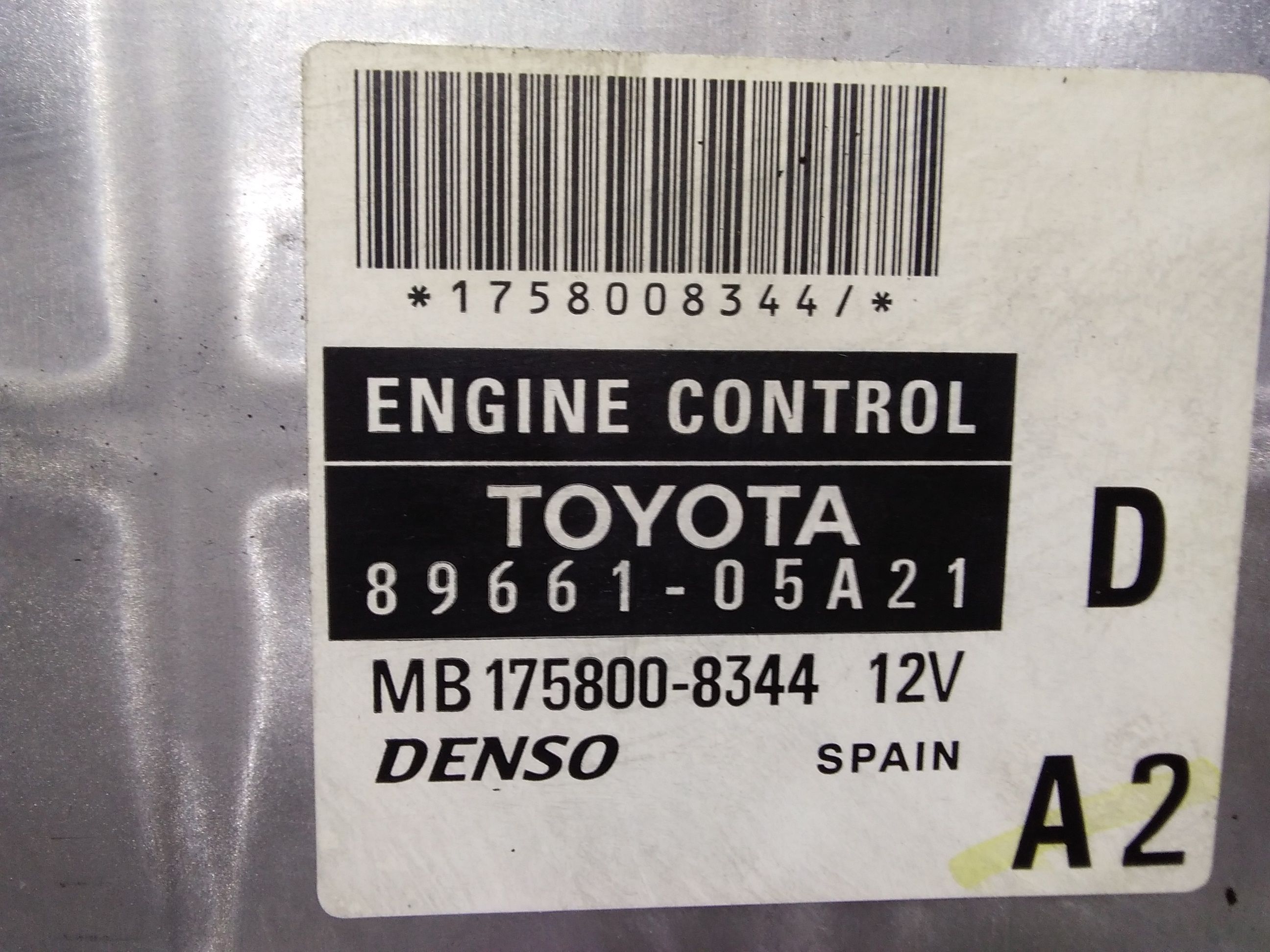 Centralina motore TOYOTA Avensis S. Wagon 2 Serie