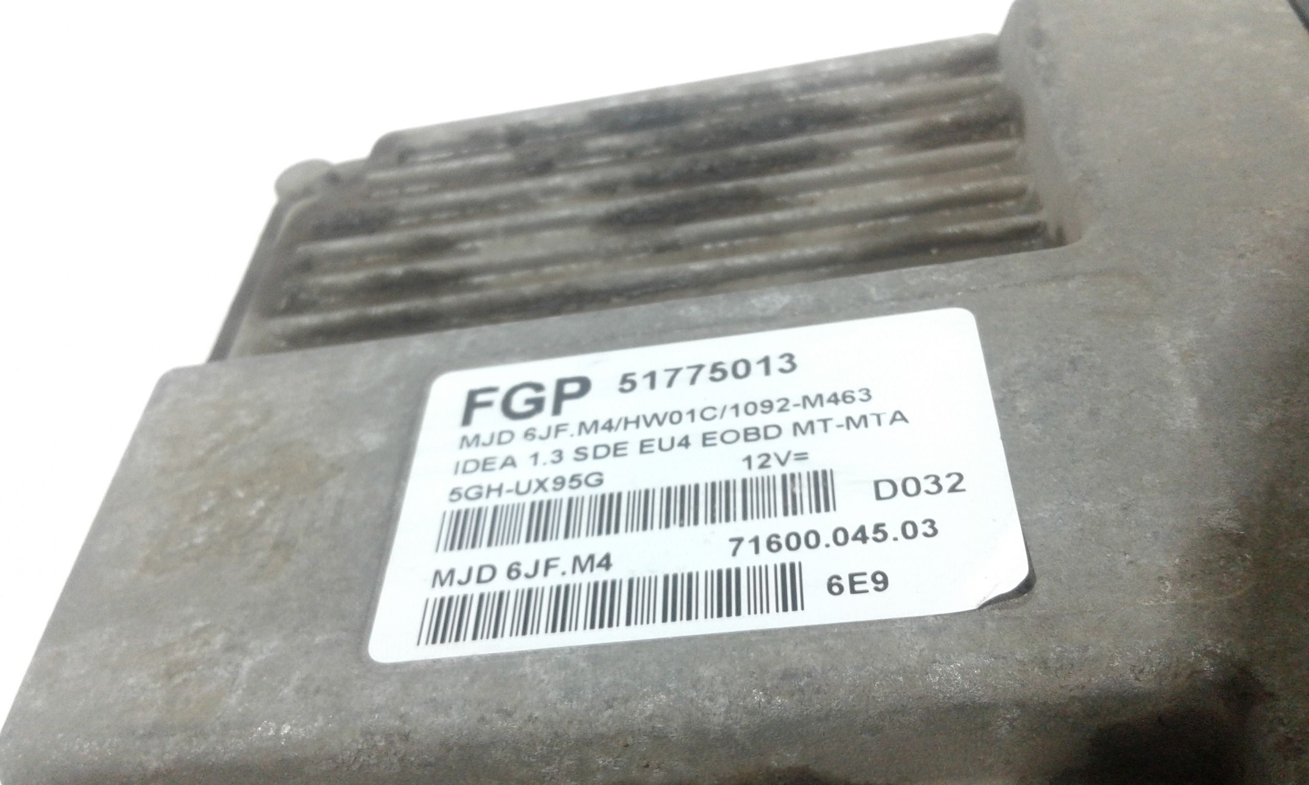 Centralina motore LANCIA Musa 1 Serie