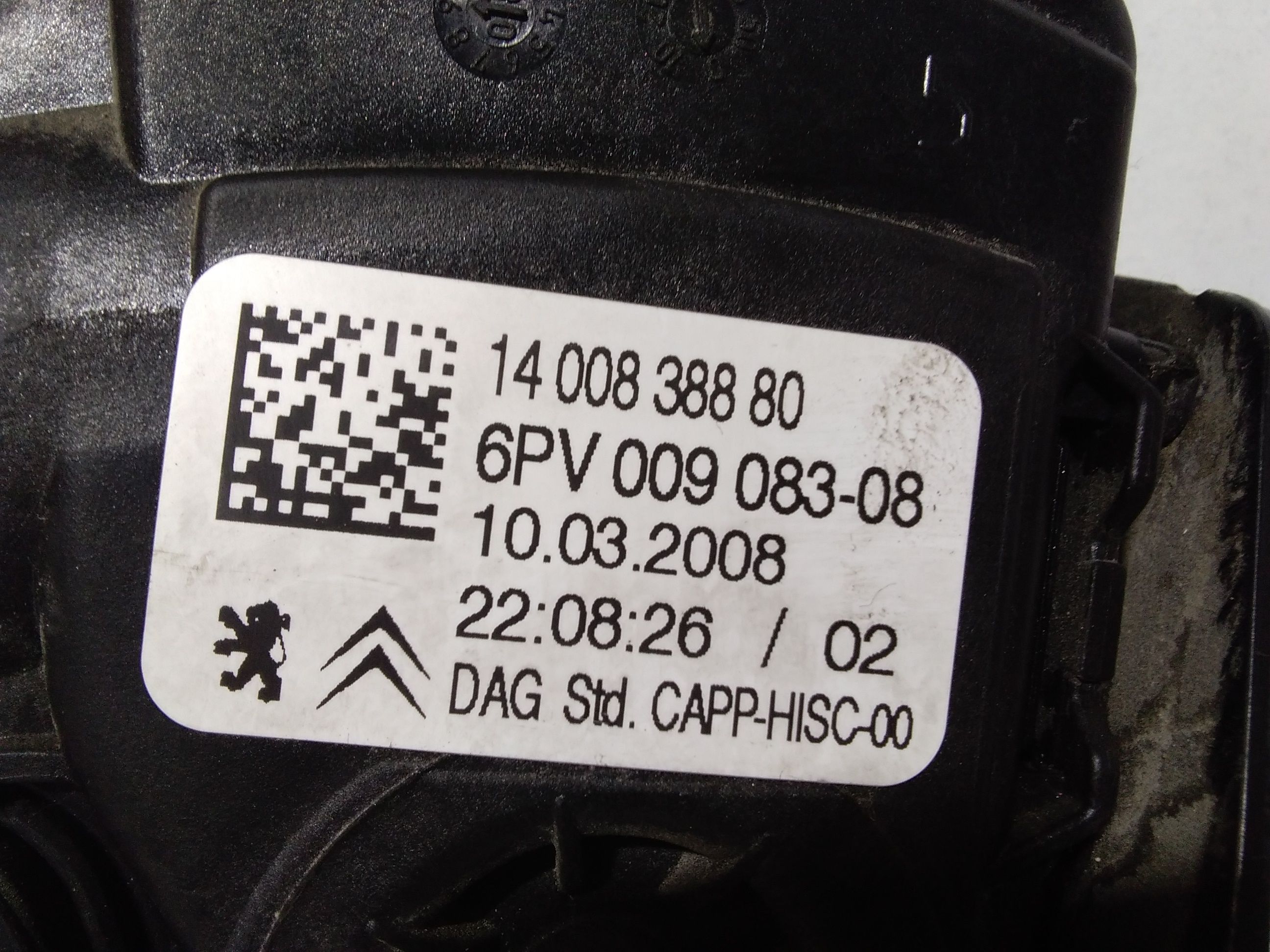 Pedale acceleratore PEUGEOT Expert 3 Serie