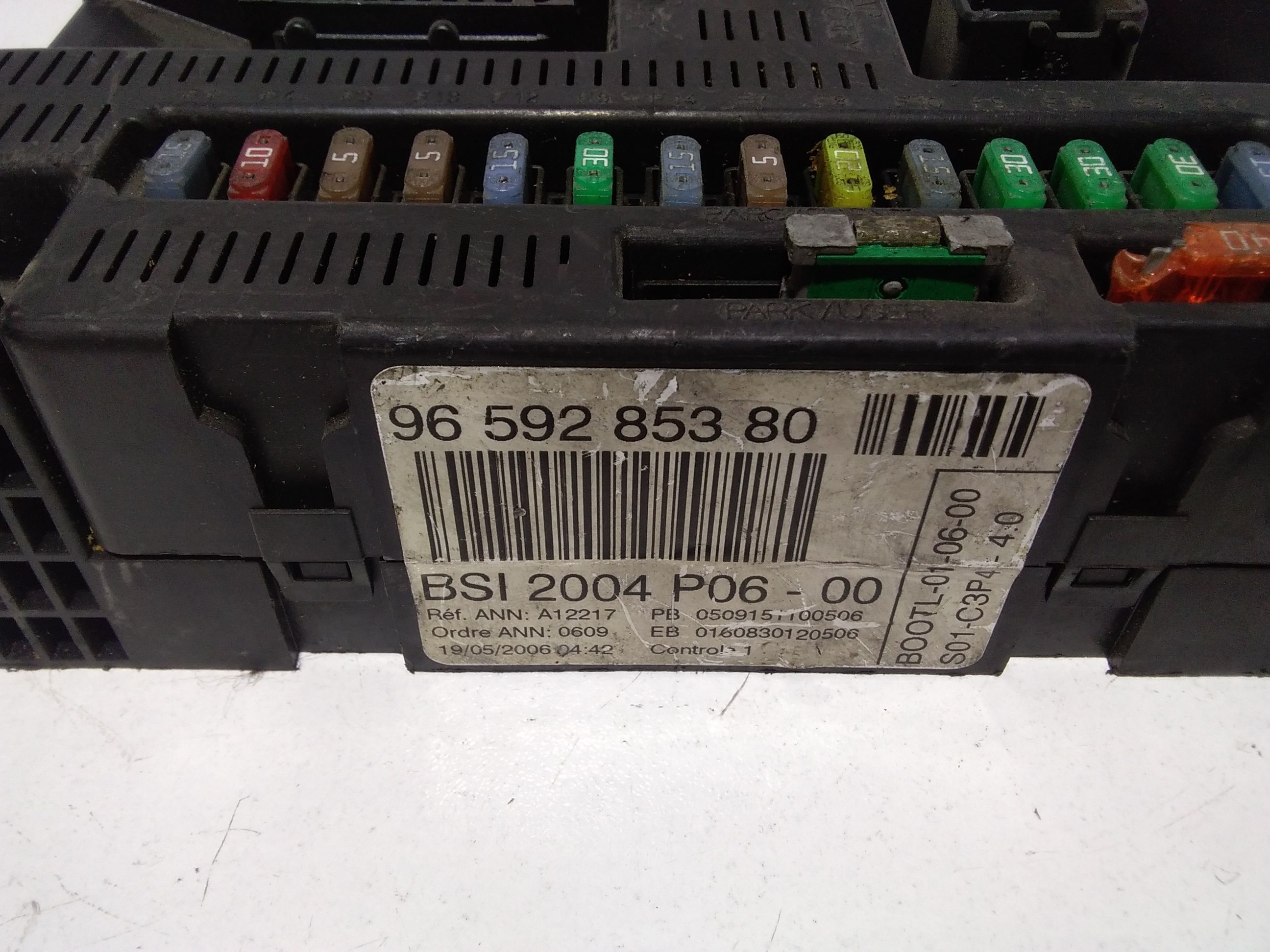 Body Computer PEUGEOT 207 1 Serie