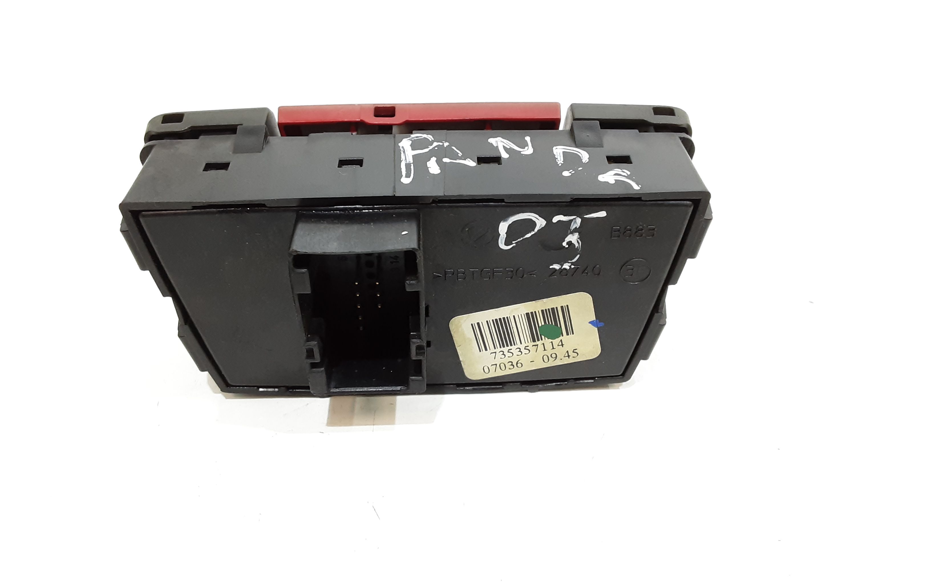 Pulsante luci di emergenza FIAT Panda 2 Serie