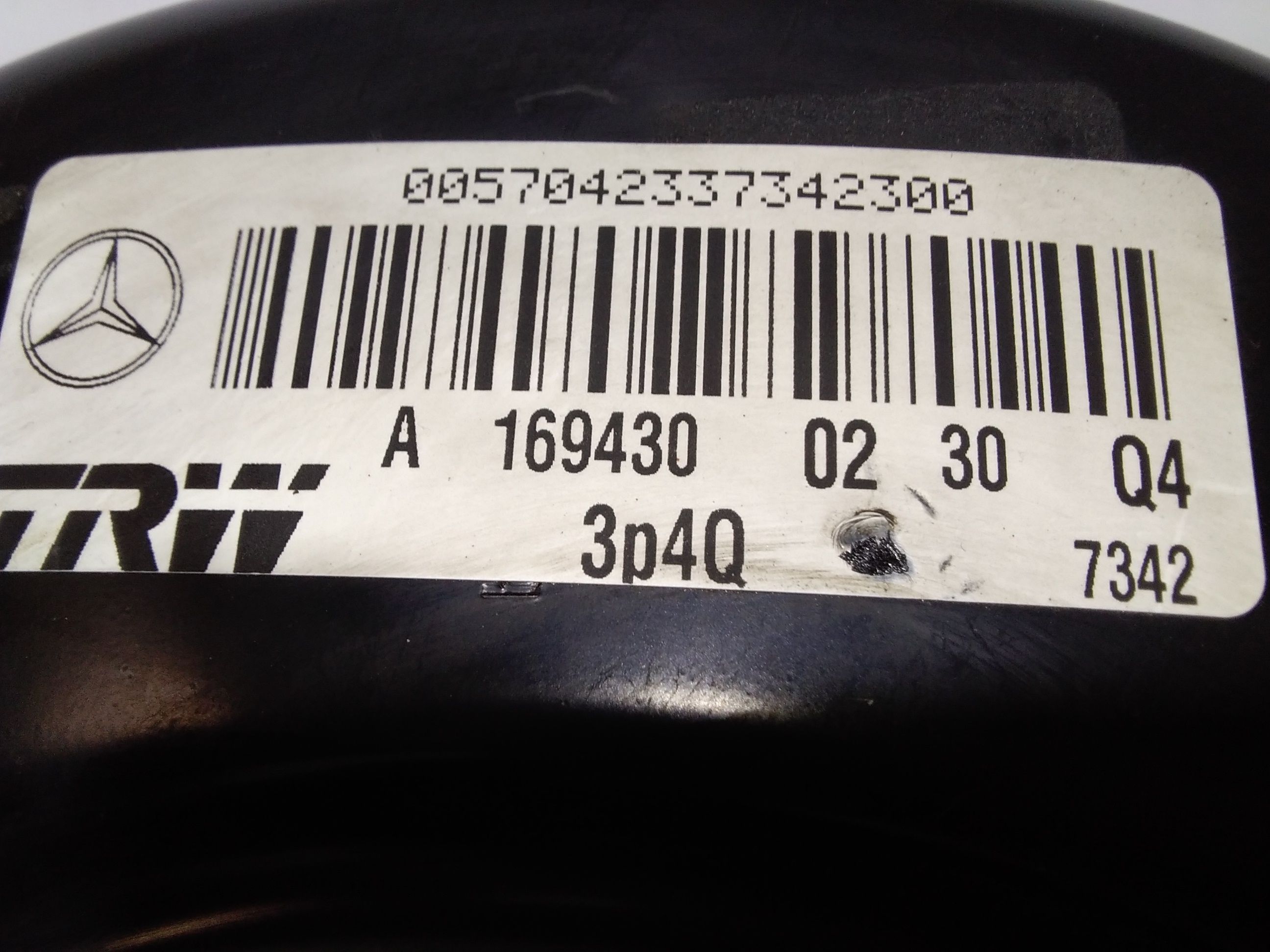 Servofreno MERCEDES Classe A W169 3 Serie