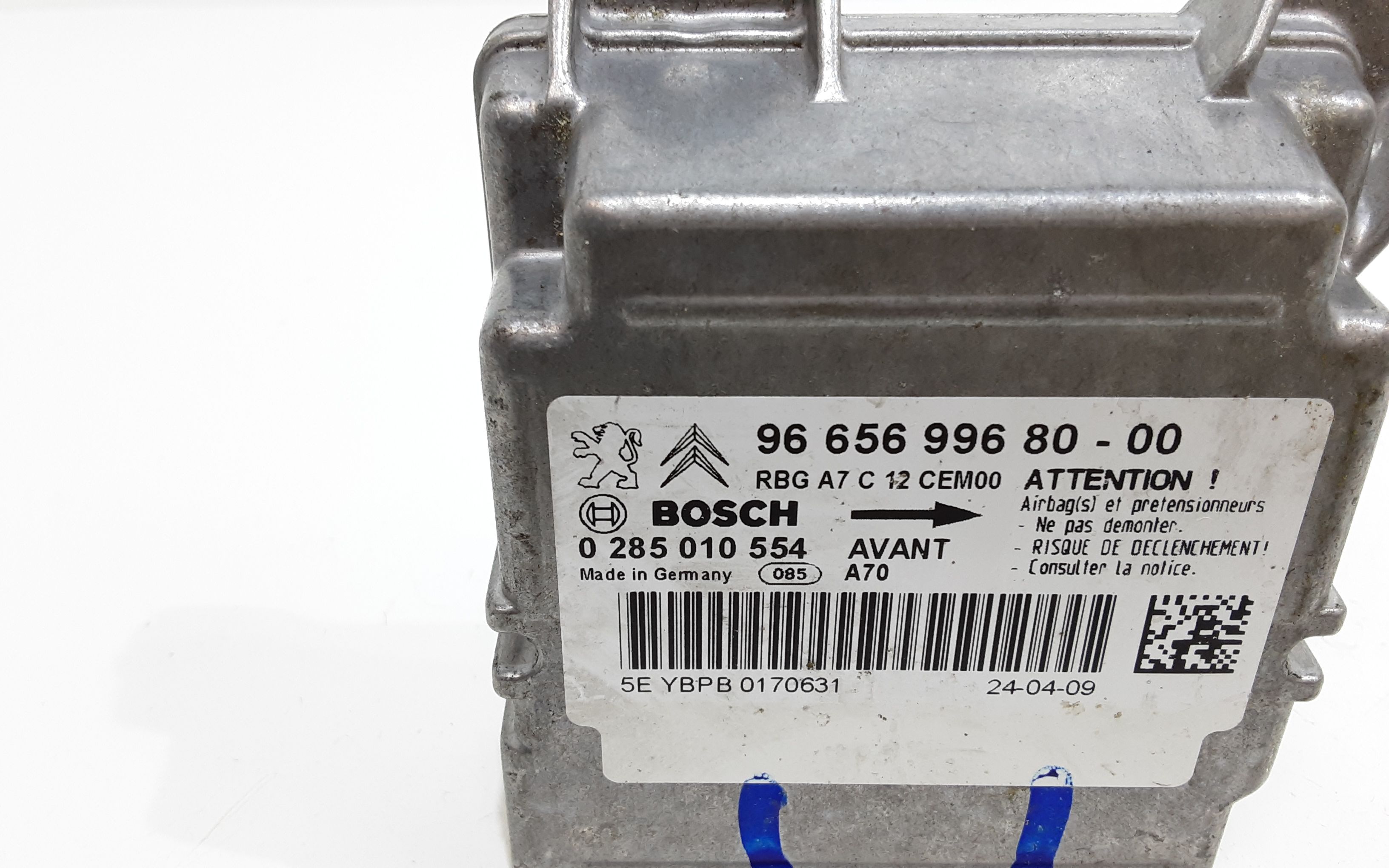 Centralina Airbag PEUGEOT 207 1 Serie