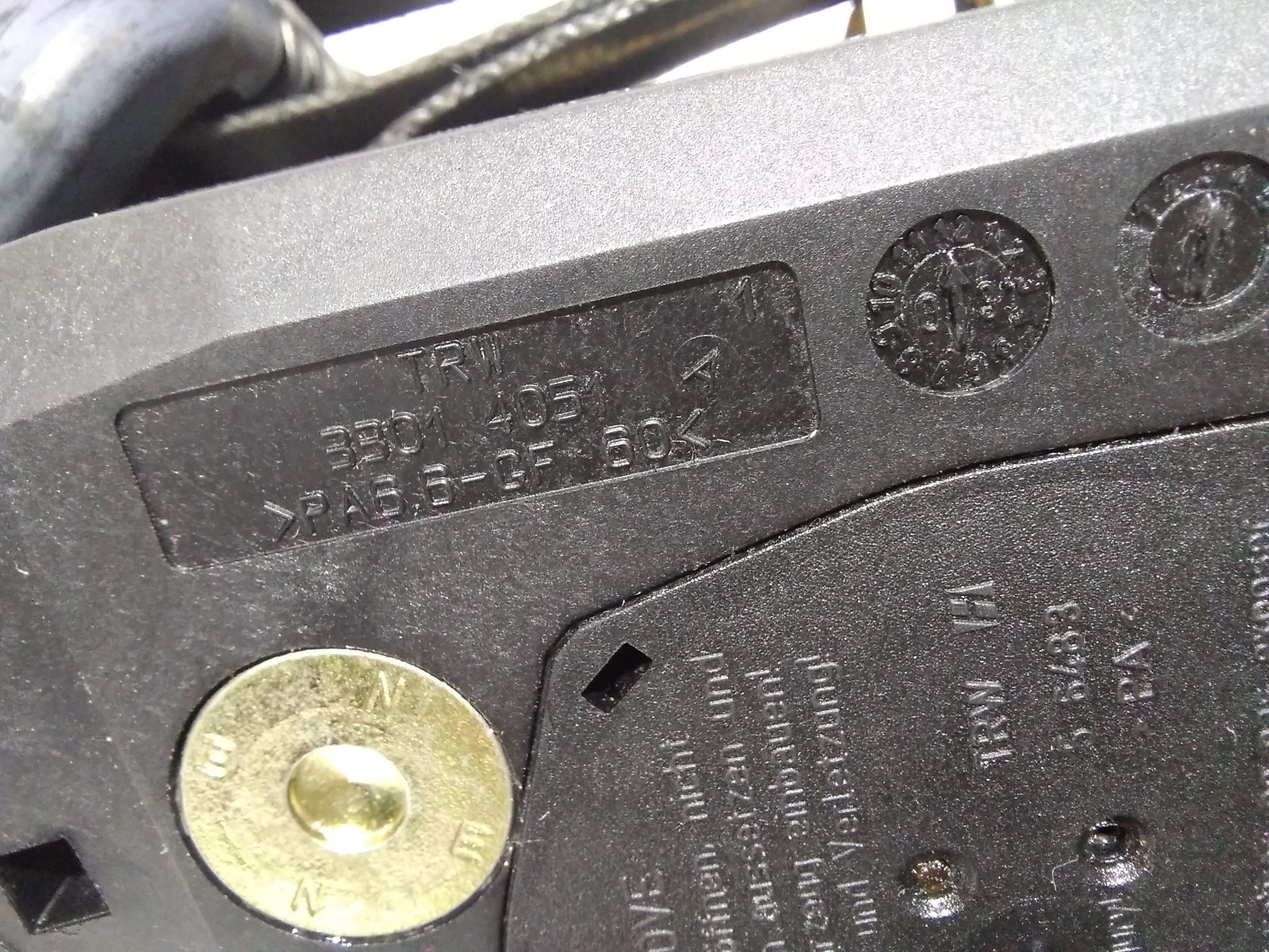 Cintura di Sicurezza anteriore Sinistra con pretensionatore FIAT Panda 2 Serie