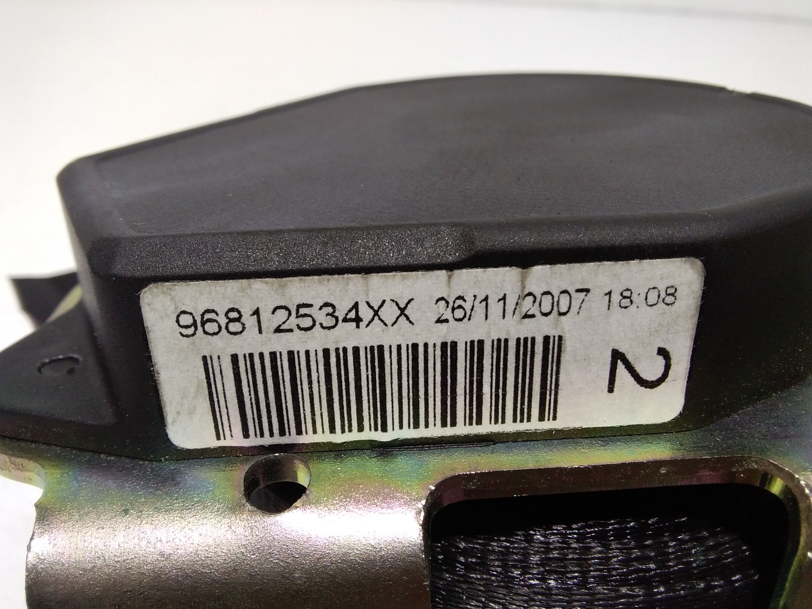 Cintura di sicurezza Posteriore DX passeggero con pretension PEUGEOT 308 S. Wagon