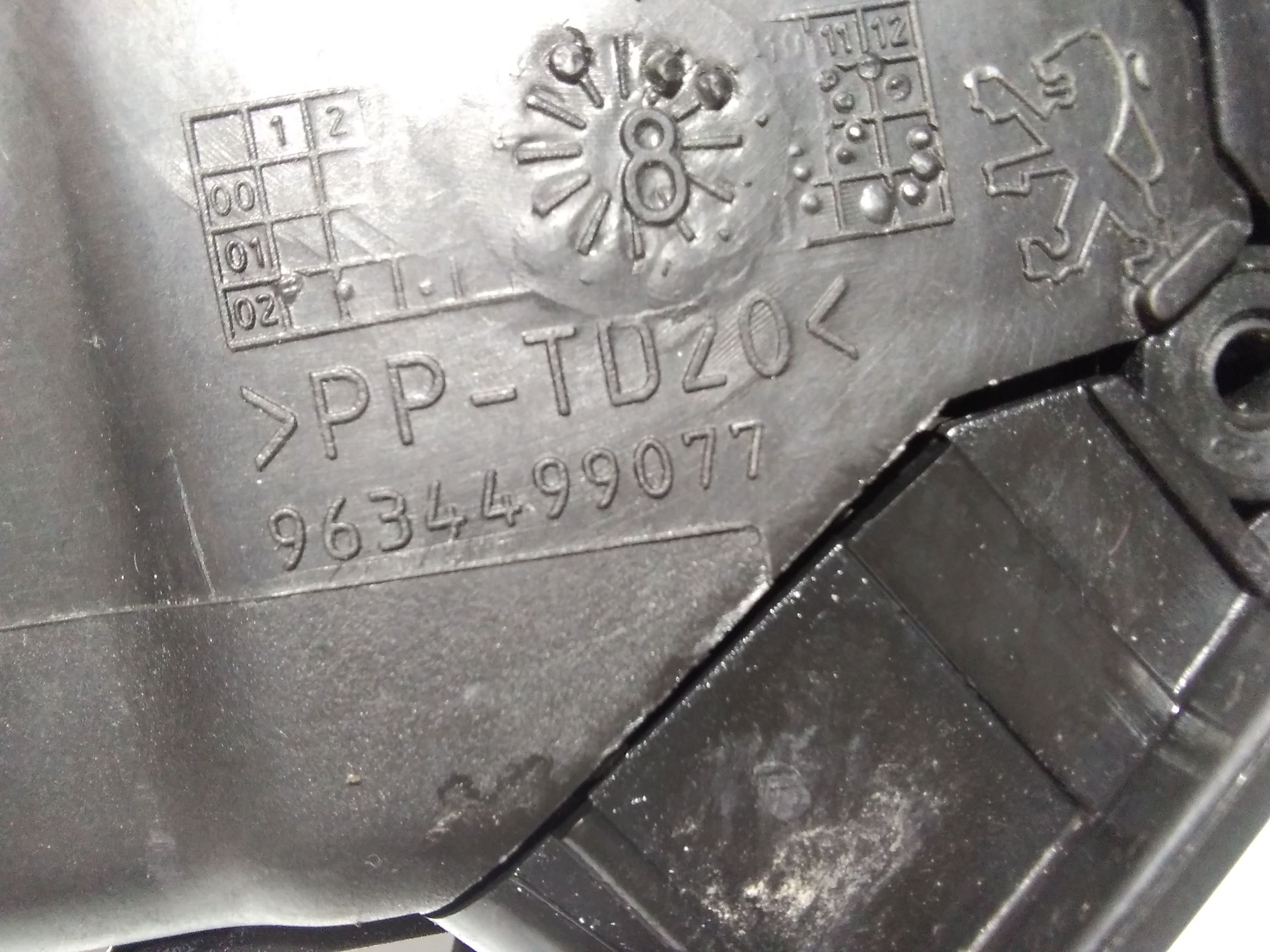 Bocchetta aria cruscotto lato guida PEUGEOT Expert 3 Serie