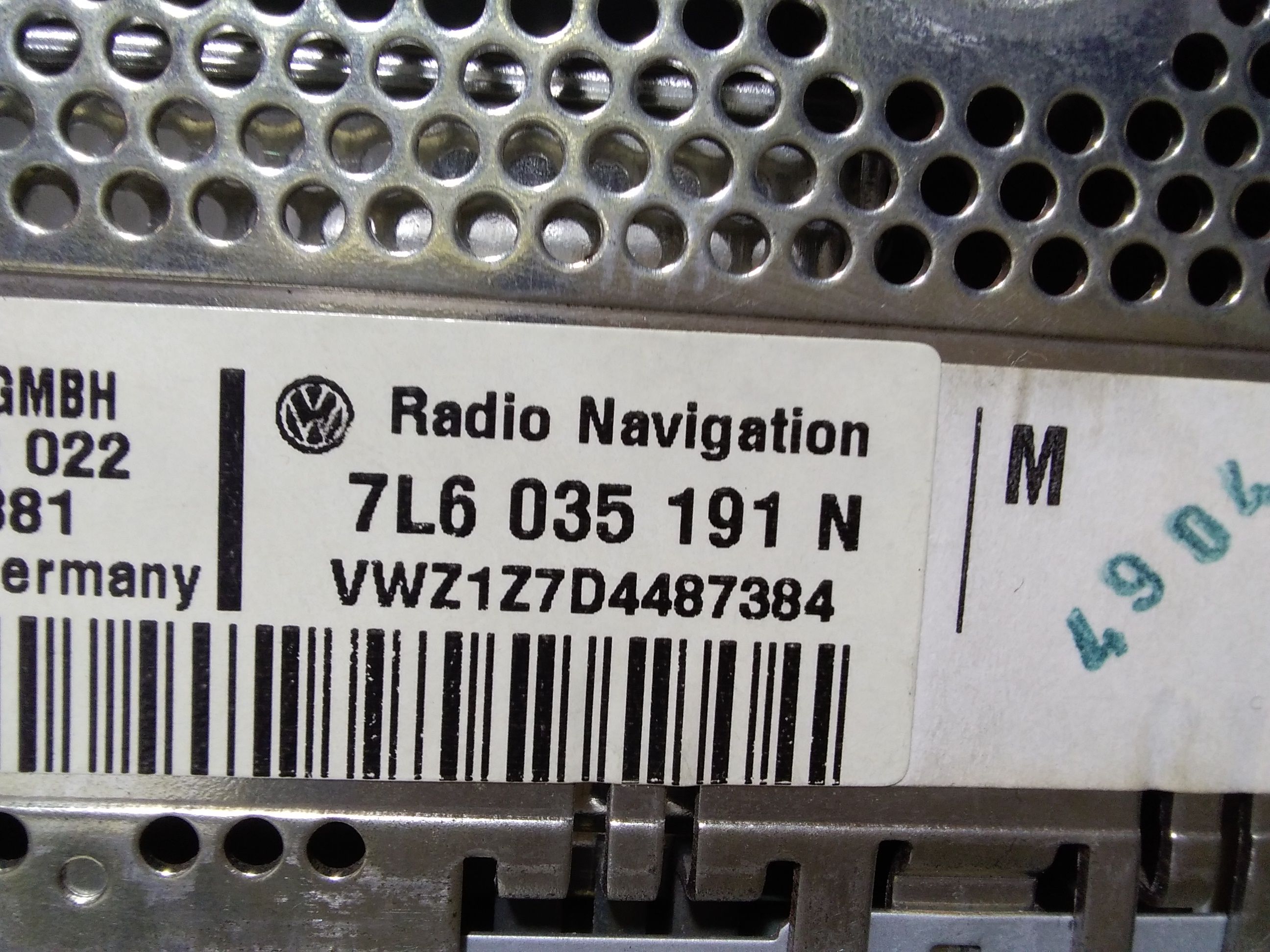 Navigatore VOLKSWAGEN Touareg 1 Serie