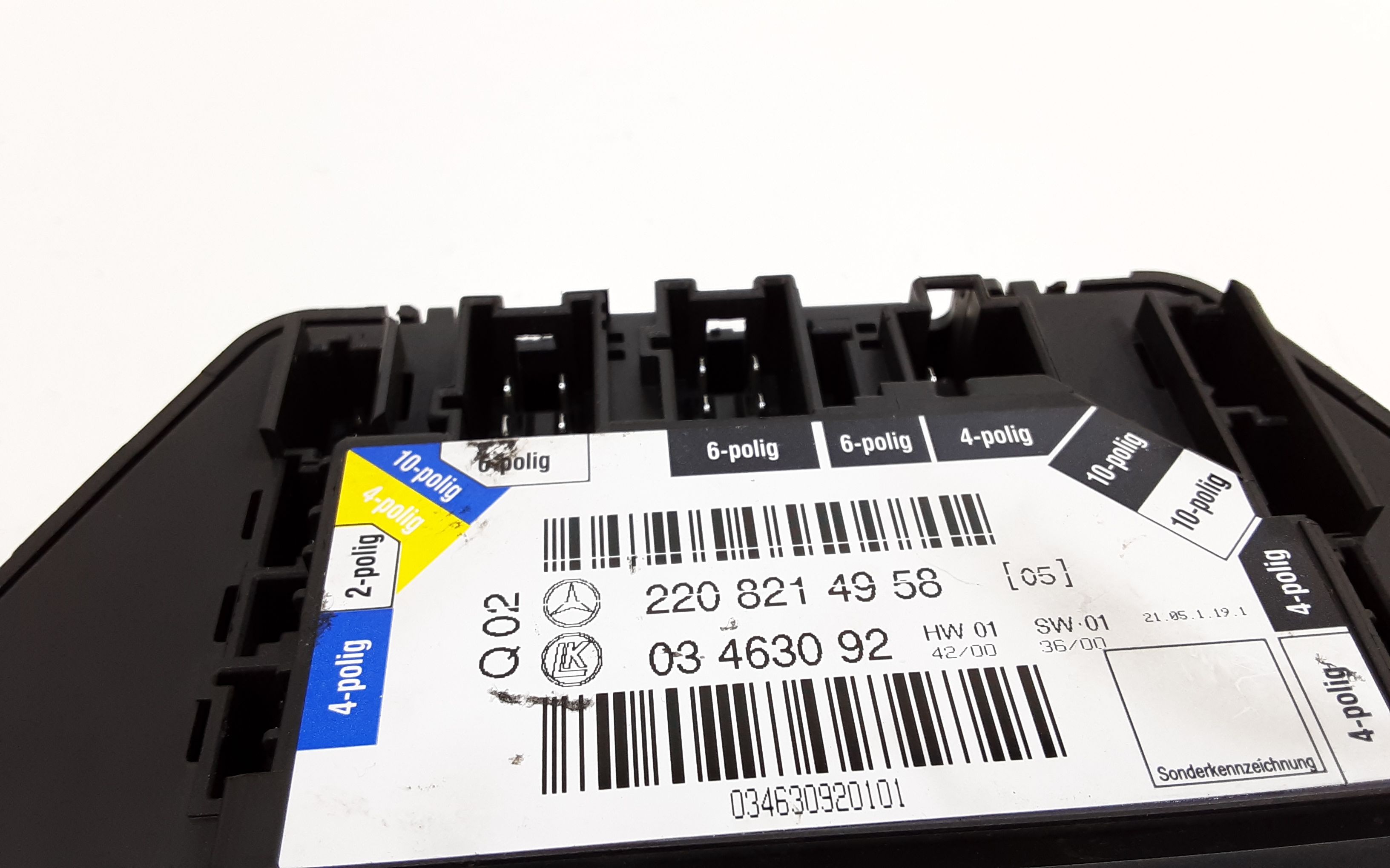 Centralina porta posteriore sx MERCEDES Classe S W220 4 Serie