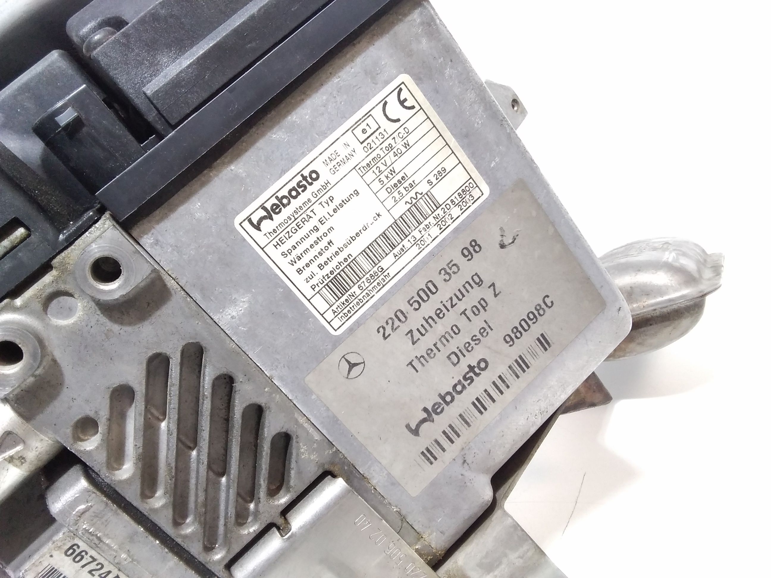 Pompa webasto MERCEDES Classe S W220 4 Serie