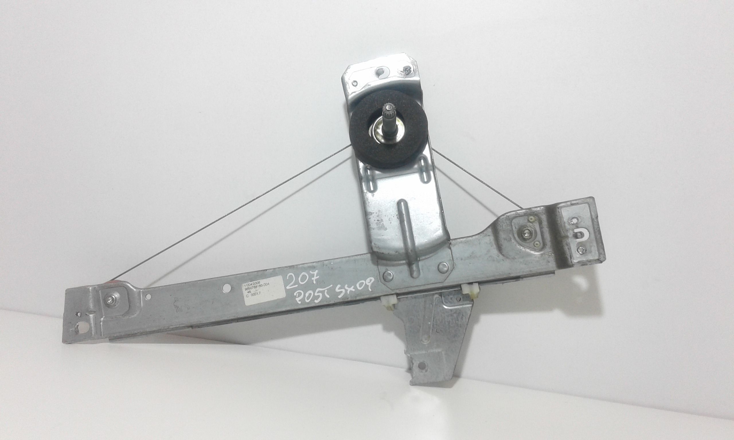 Cremagliera posteriore sinistro guida PEUGEOT 207 1 Serie