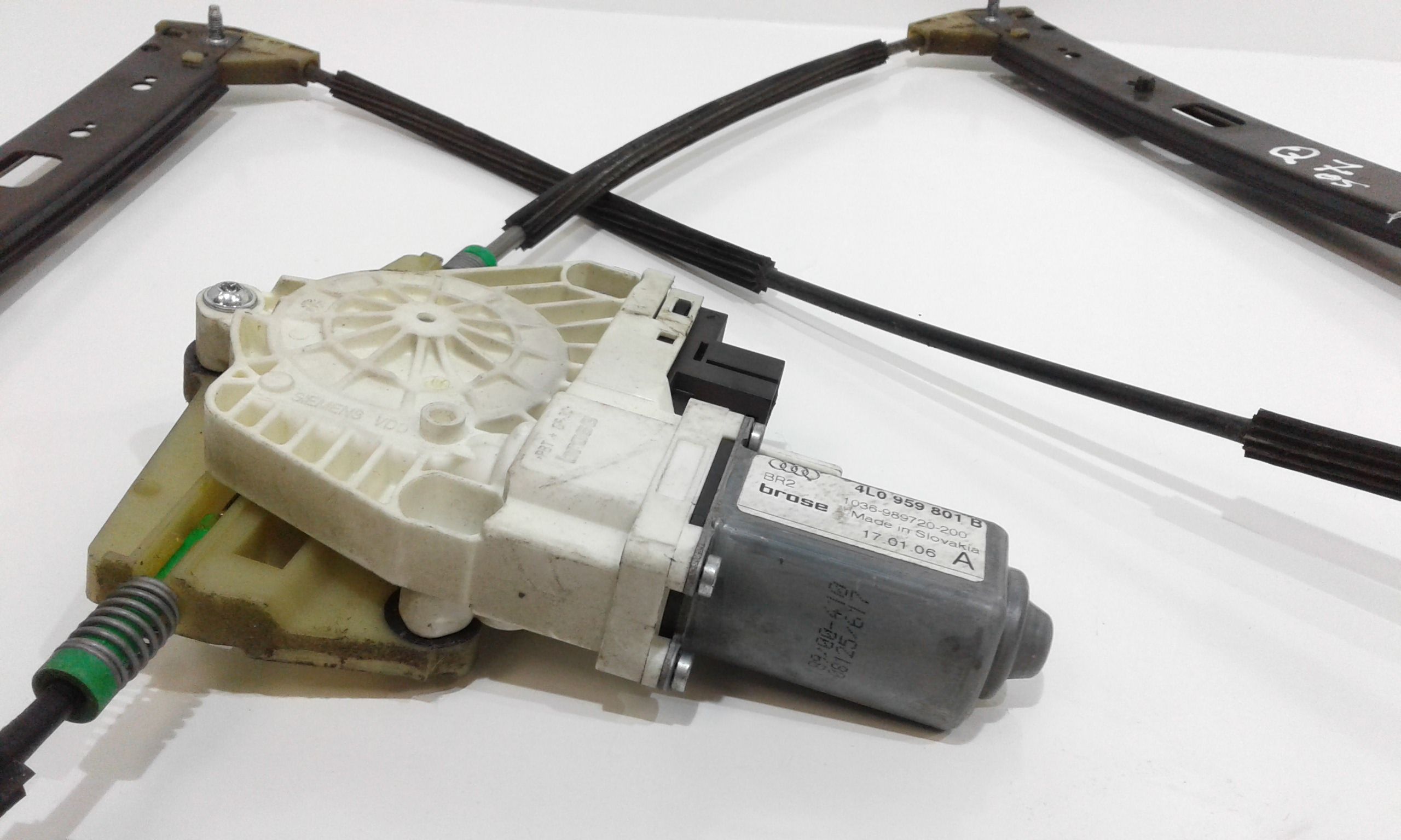 Cremagliera posteriore sinistro guida AUDI Q7 1 Serie