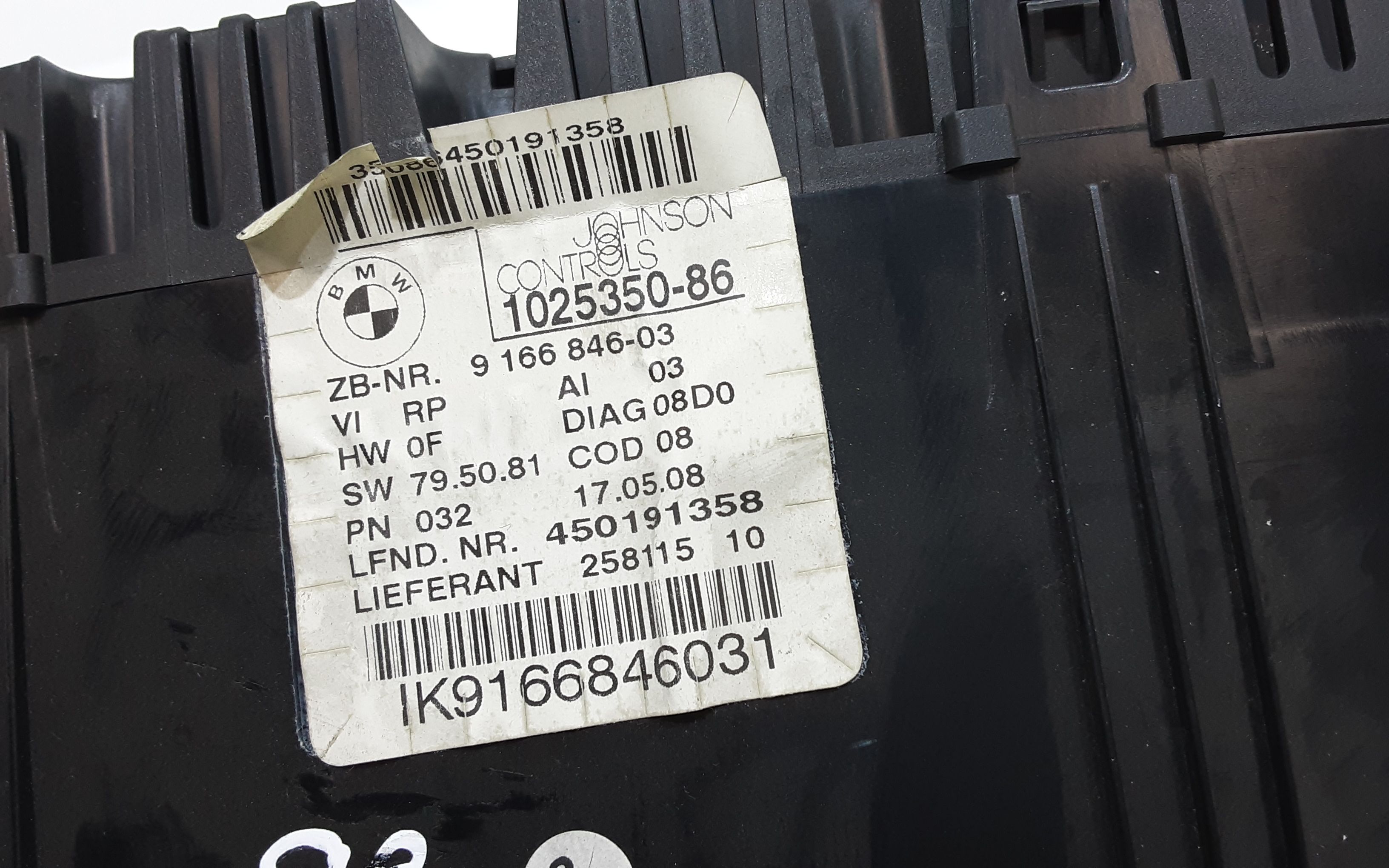 Quadro Strumenti BMW Serie 3 E91 Touring