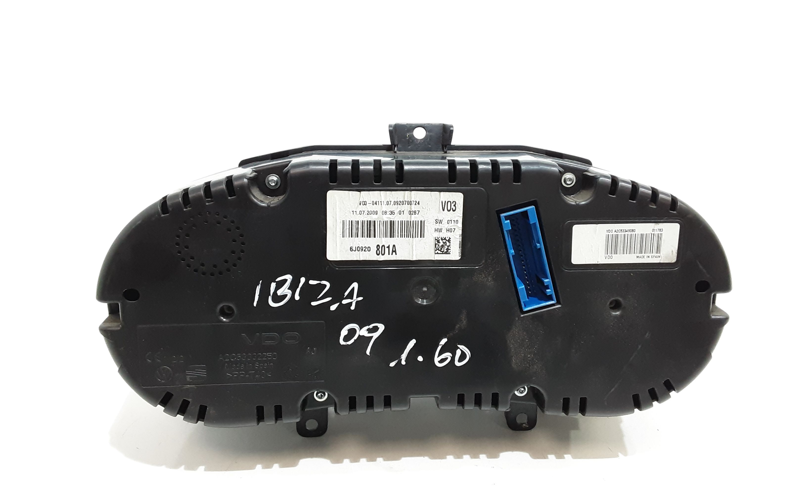 Quadro Strumenti SEAT Ibiza Serie (08>12)