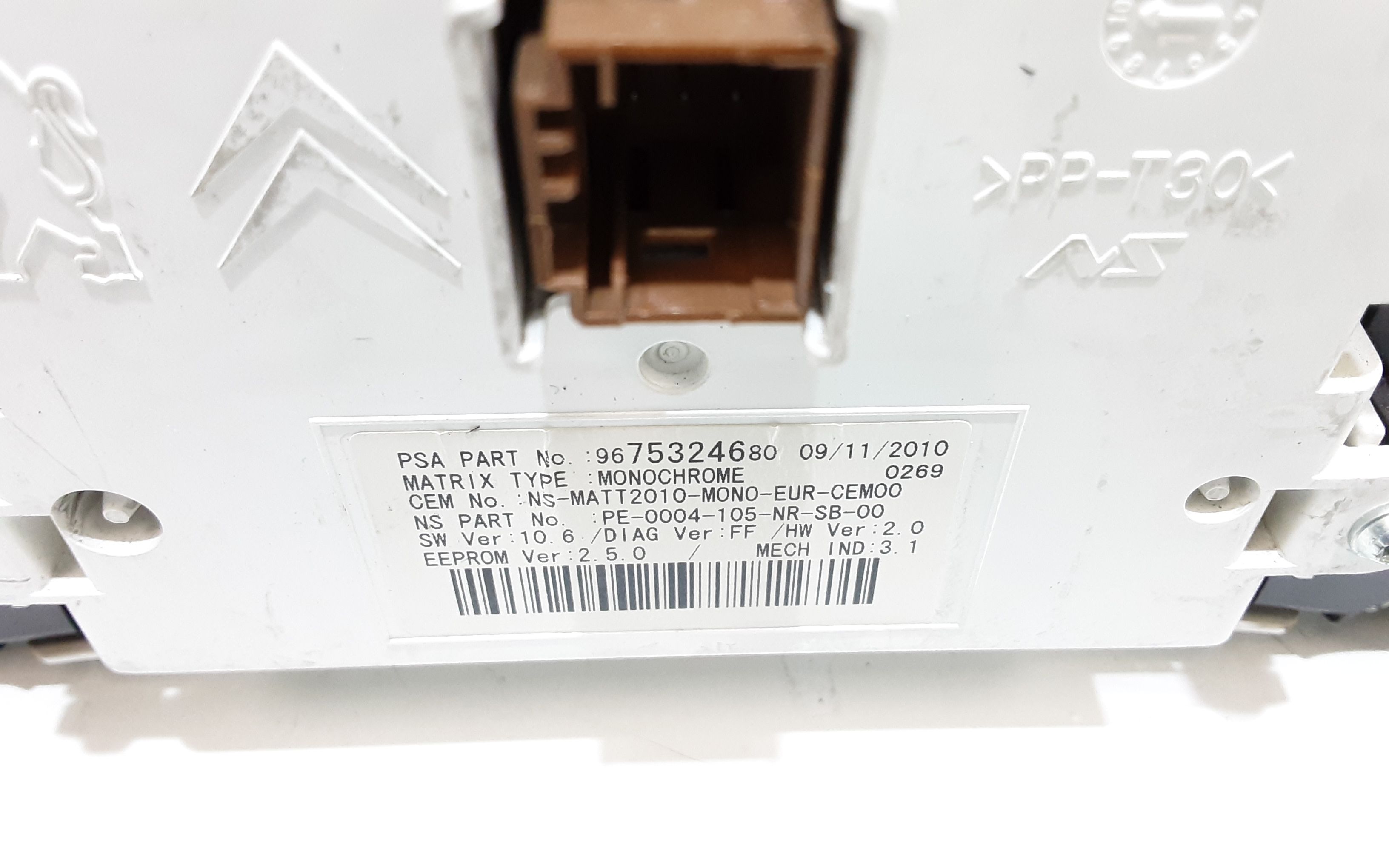 Quadro Strumenti PEUGEOT 508 Berlina (11>14)