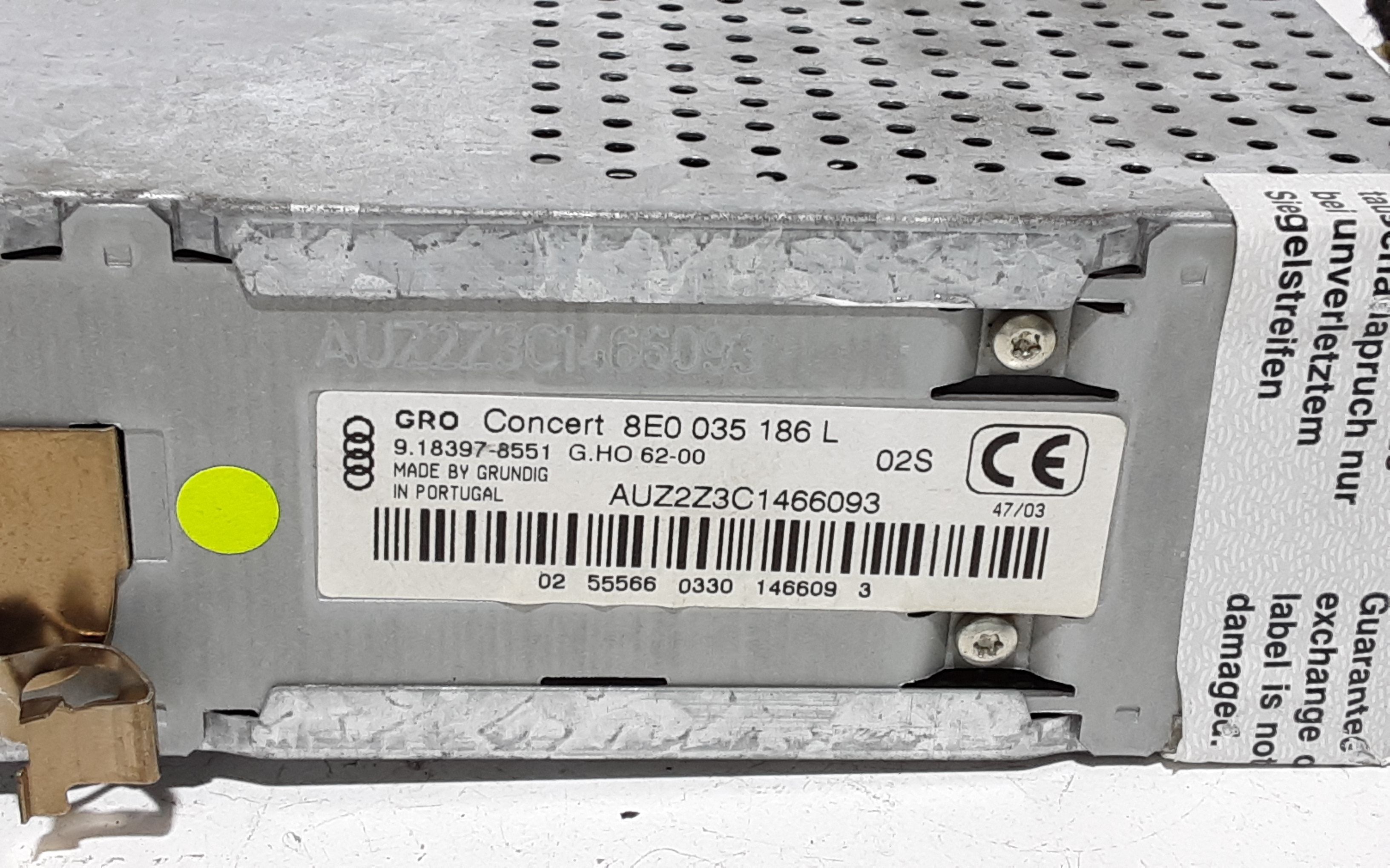 Autoradio AUDI A4 Avant (8E) 1 serie