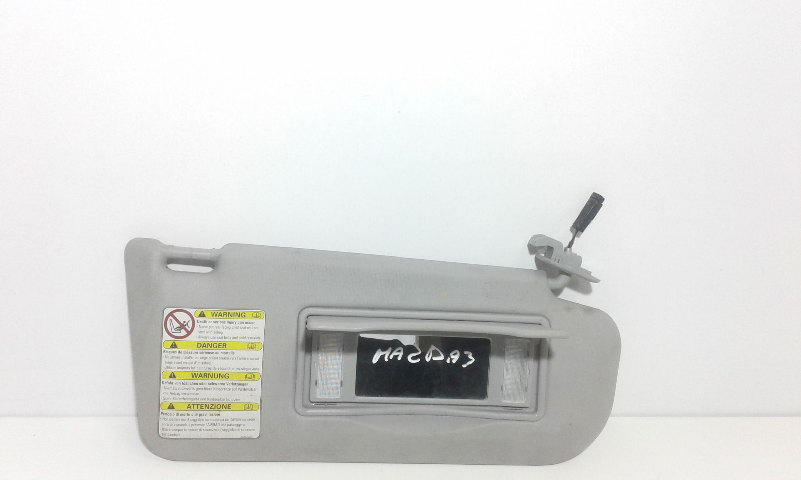 Parasole aletta Lato Passeggero MAZDA 3 Berlina 1 Serie