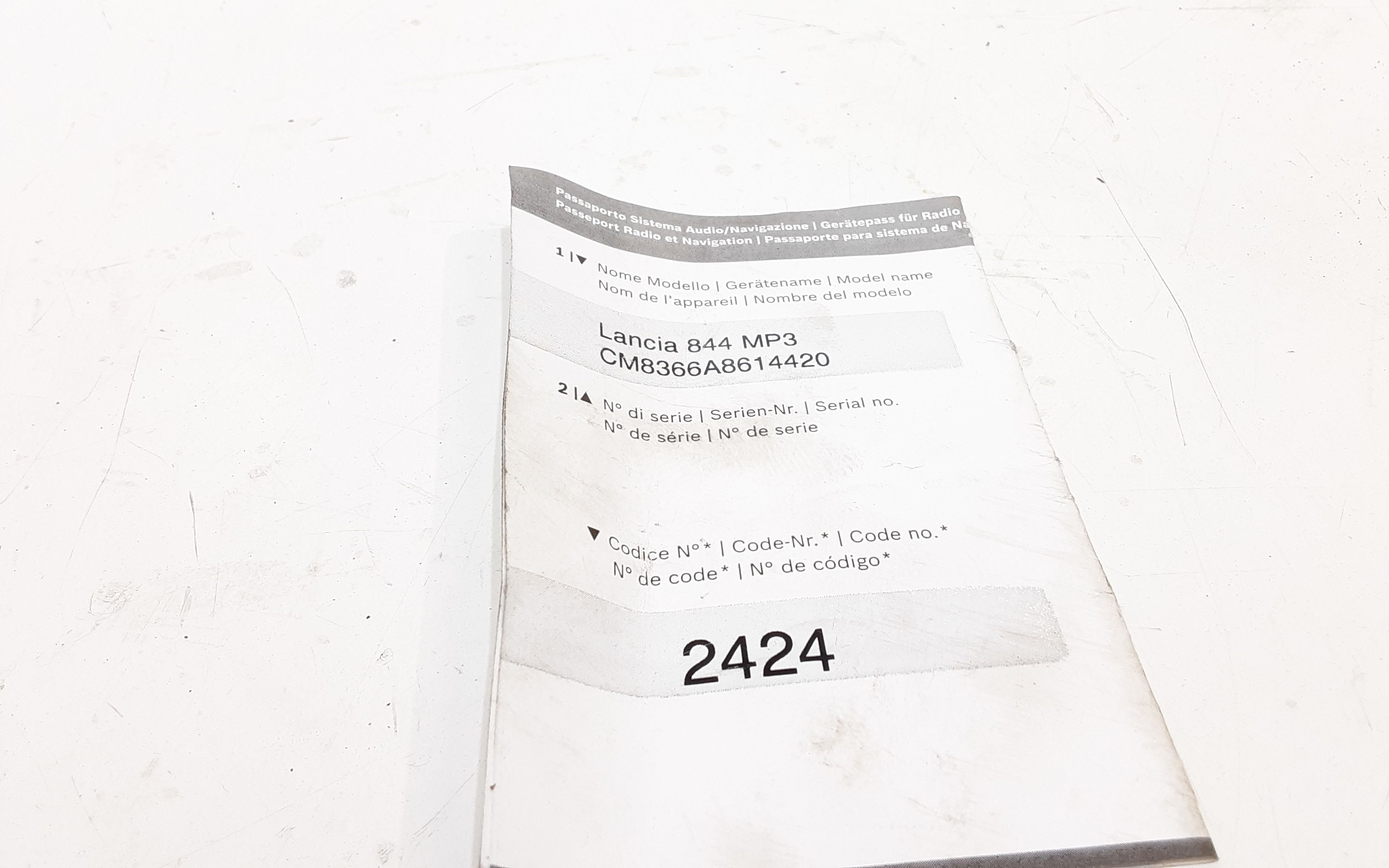 Autoradio LANCIA Delta 3 Serie