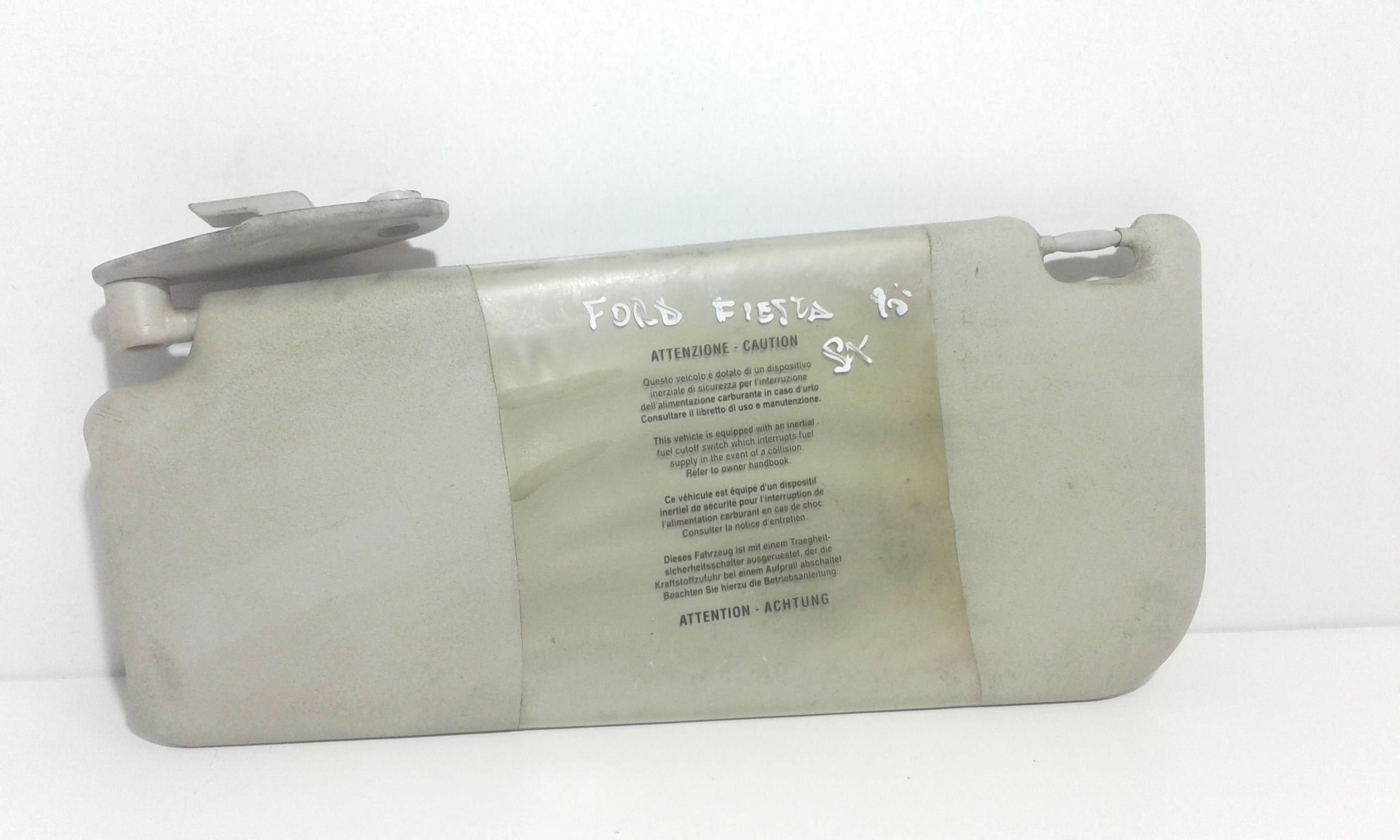 Parasole aletta anteriore Lato Guida FORD Fiesta 1 Serie