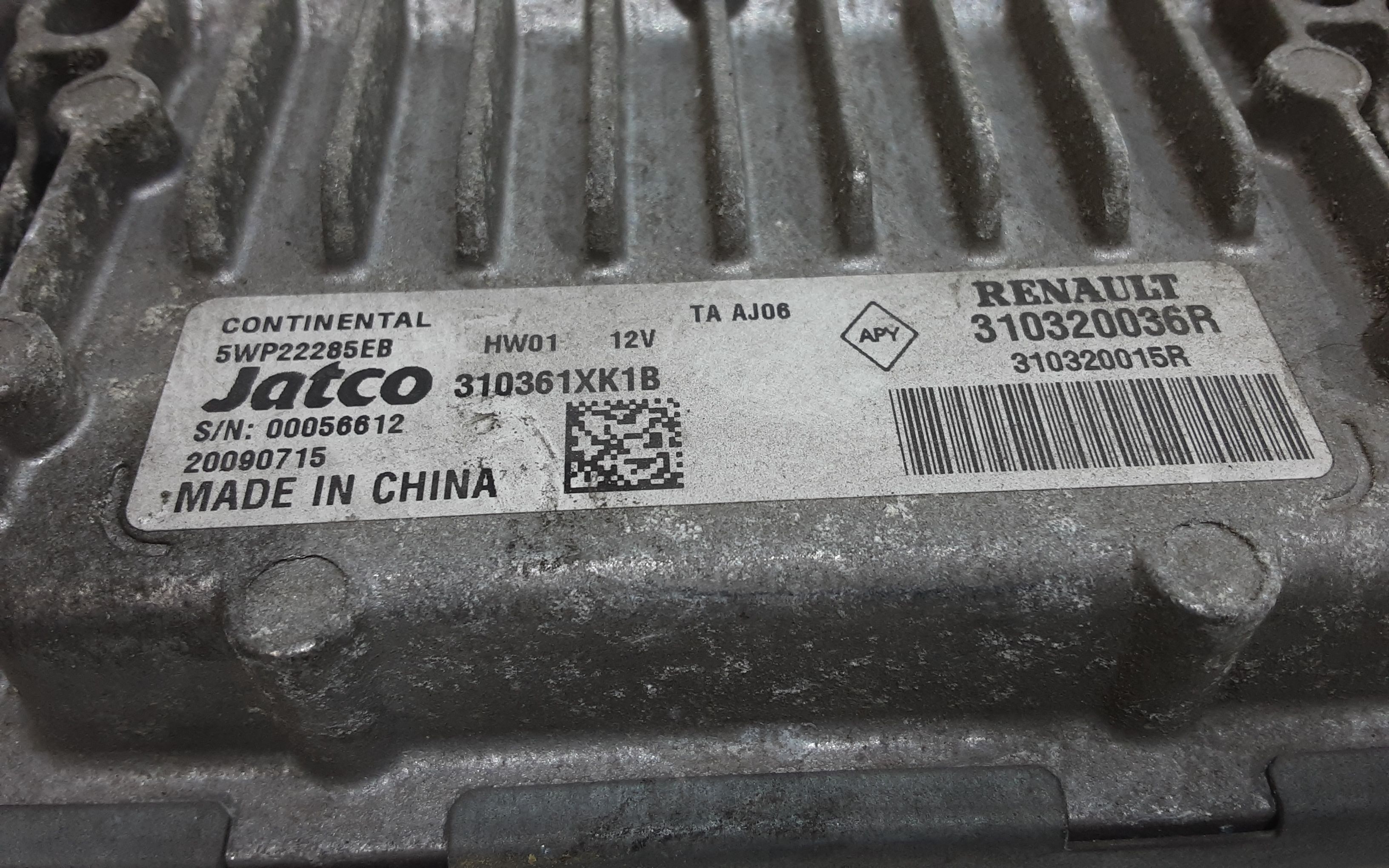 Centralina motore RENAULT Scenic Serie (09>16)