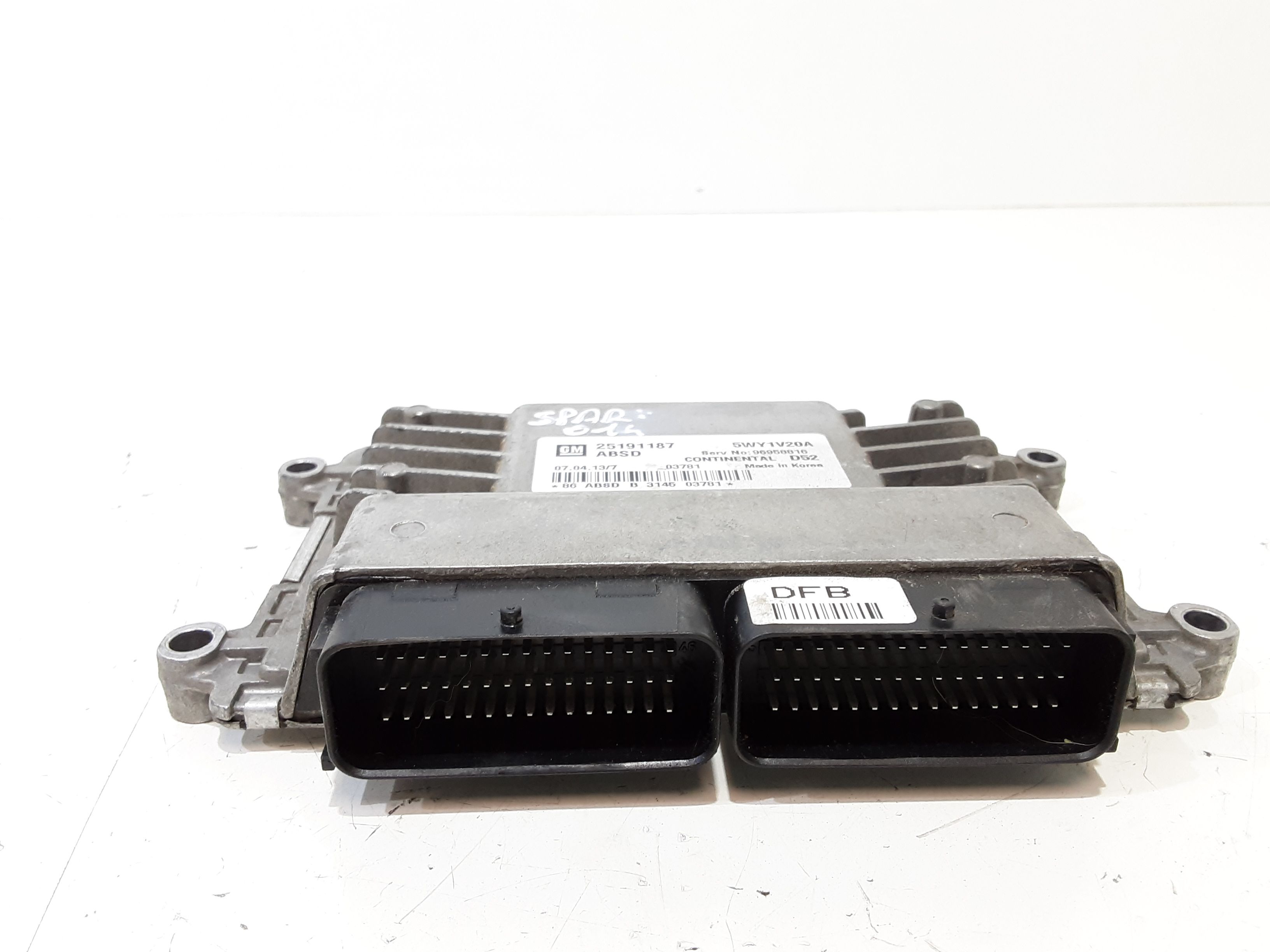 Centralina motore CHEVROLET Spark 2 Serie