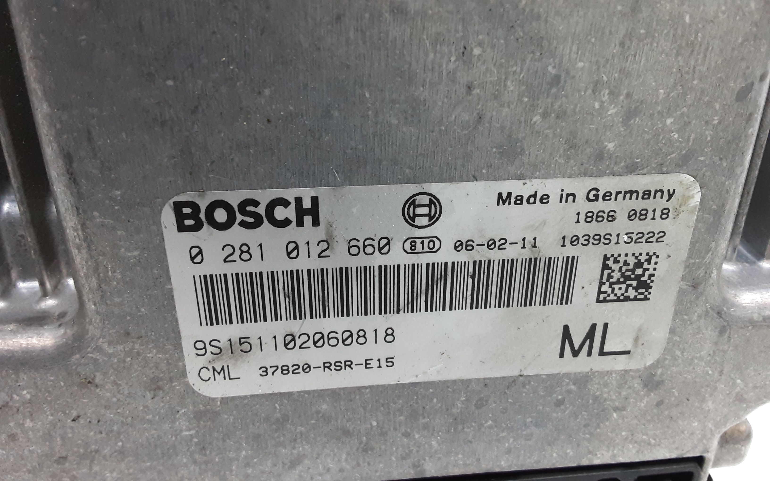 Centralina motore HONDA Civic Berlina 5P (06>11)