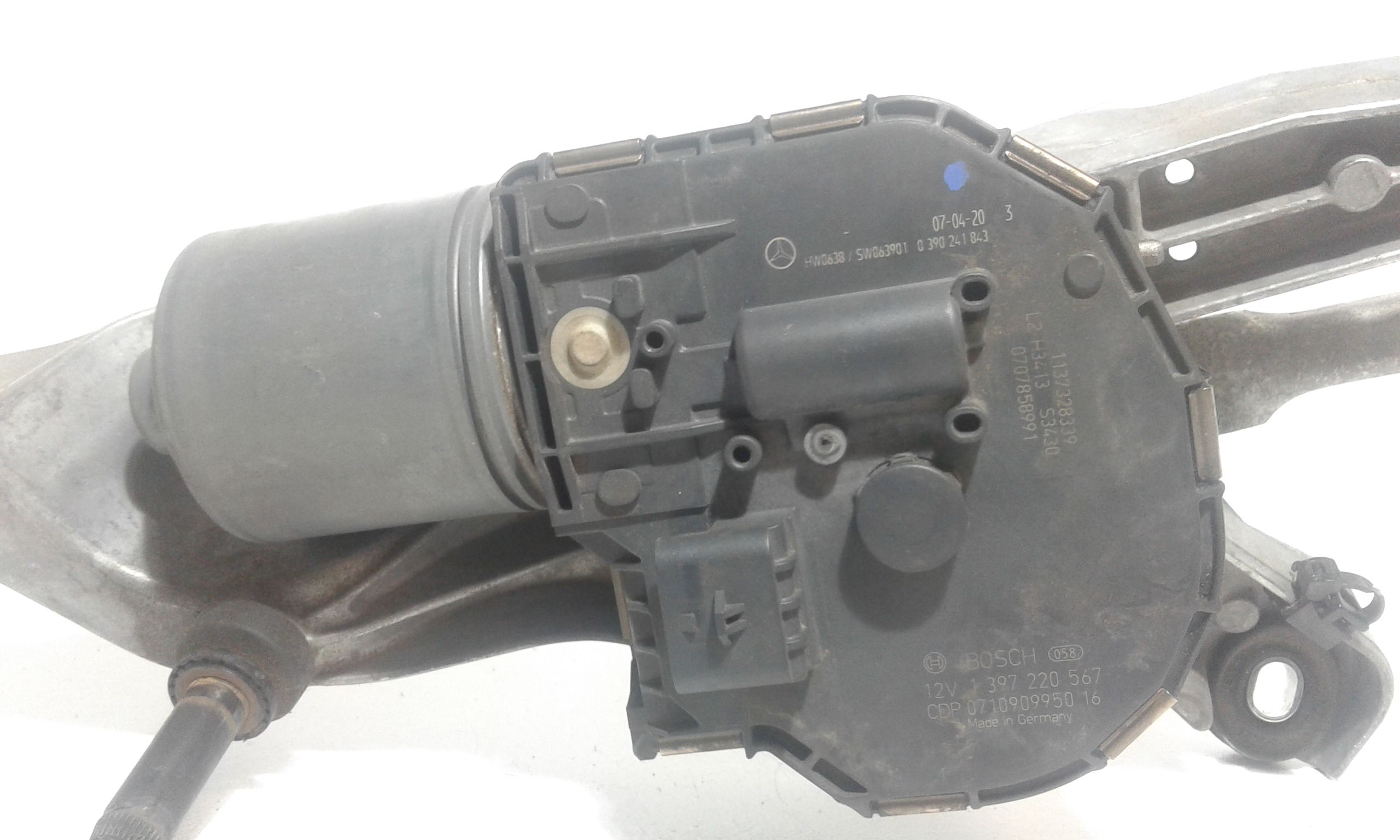 Motorino tergi ant completo di tandem MERCEDES Classe C Berlina W204