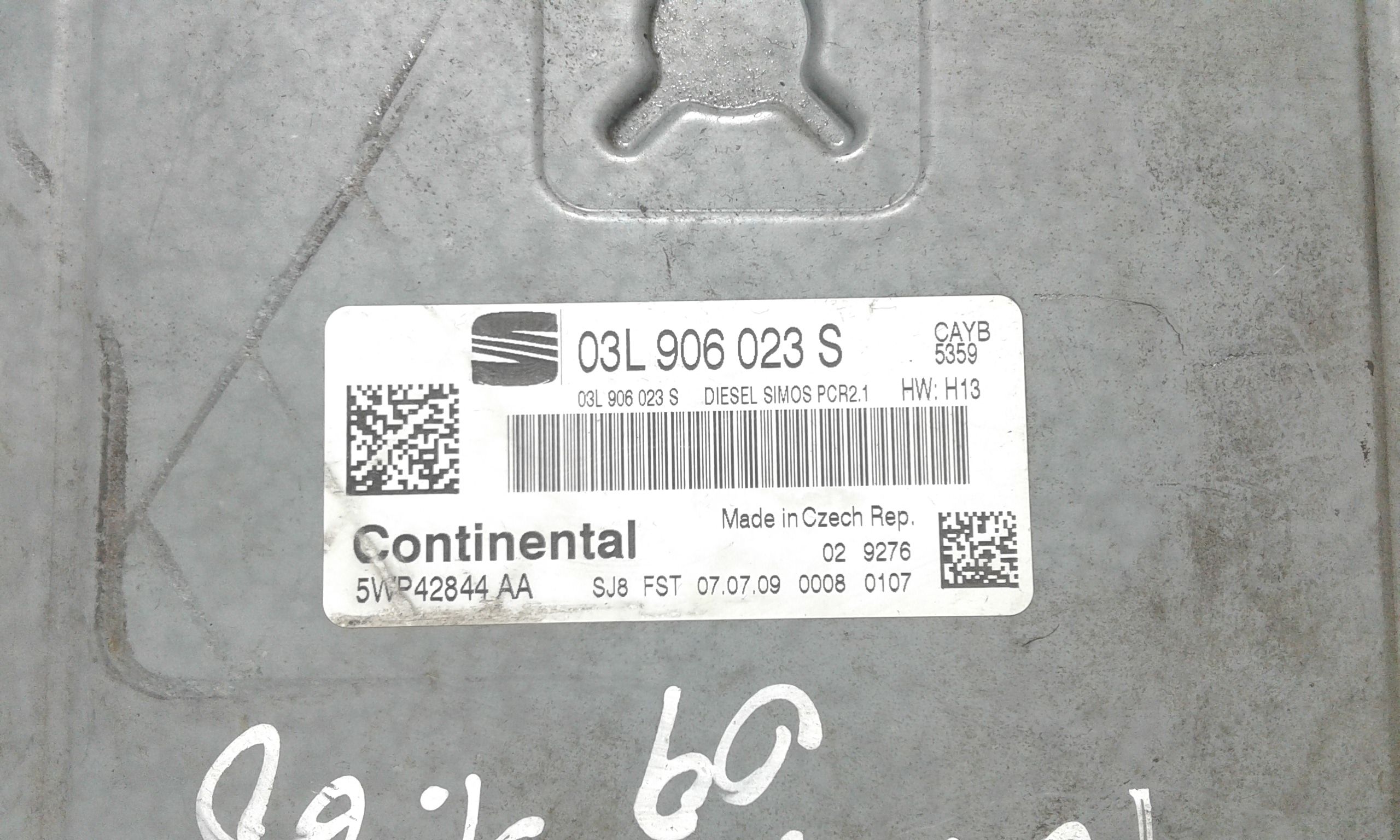 Centralina motore SEAT Ibiza Serie (08>12)