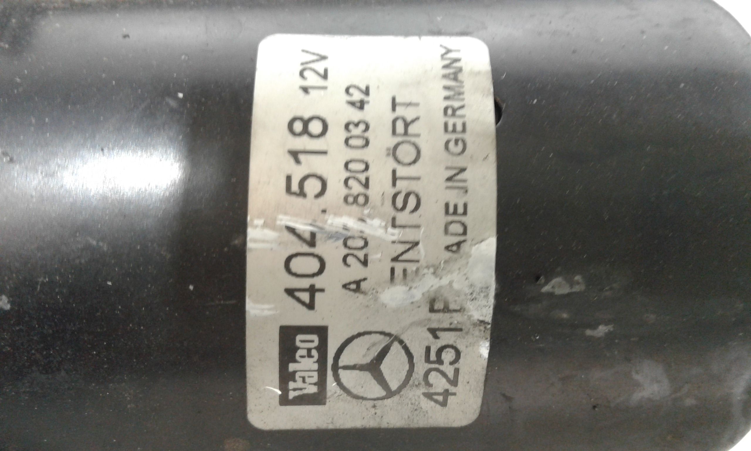 Motorino tergi ant completo di tandem MERCEDES Classe C Berlina W203