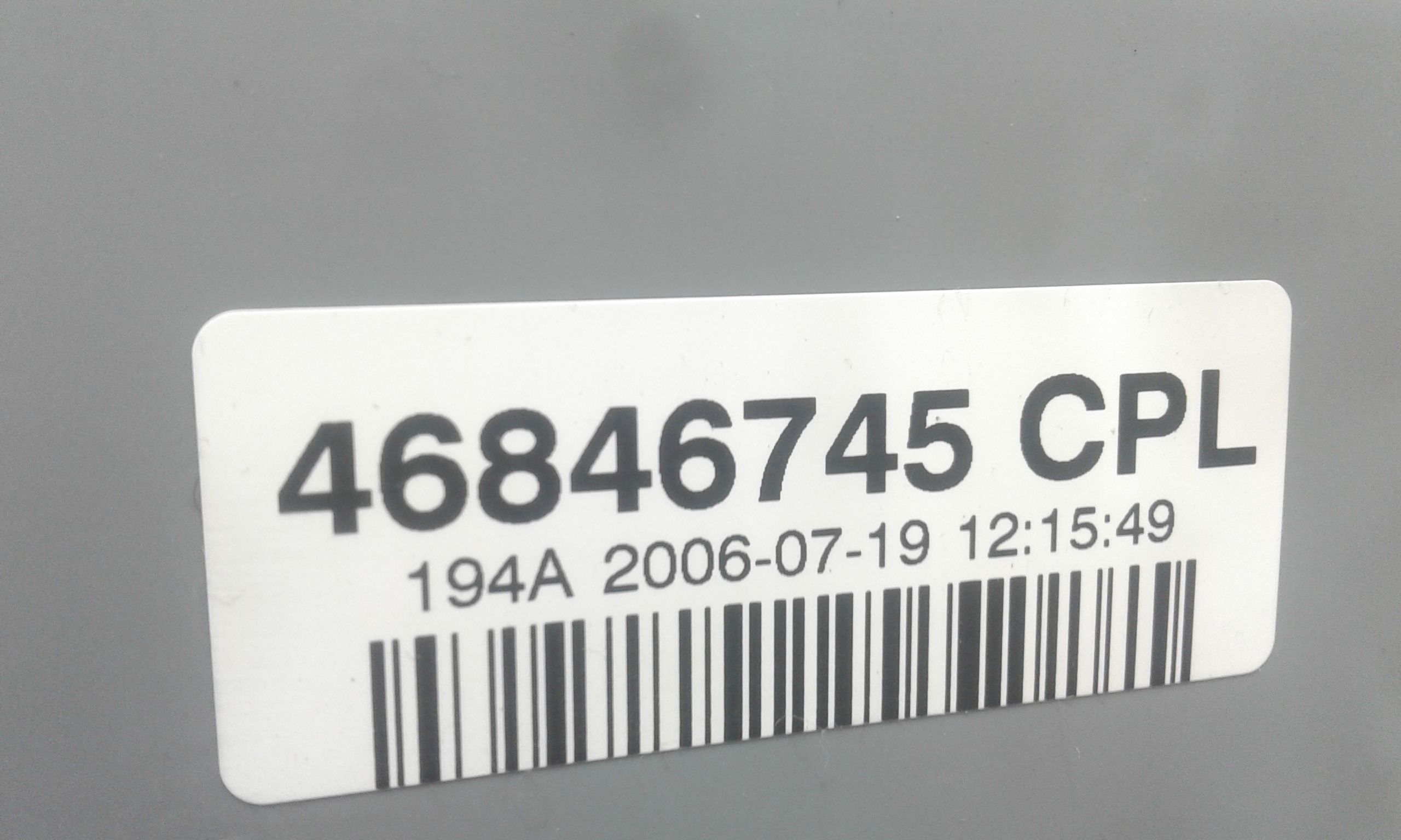 Centralina porta fusibili FIAT Croma 2 Serie