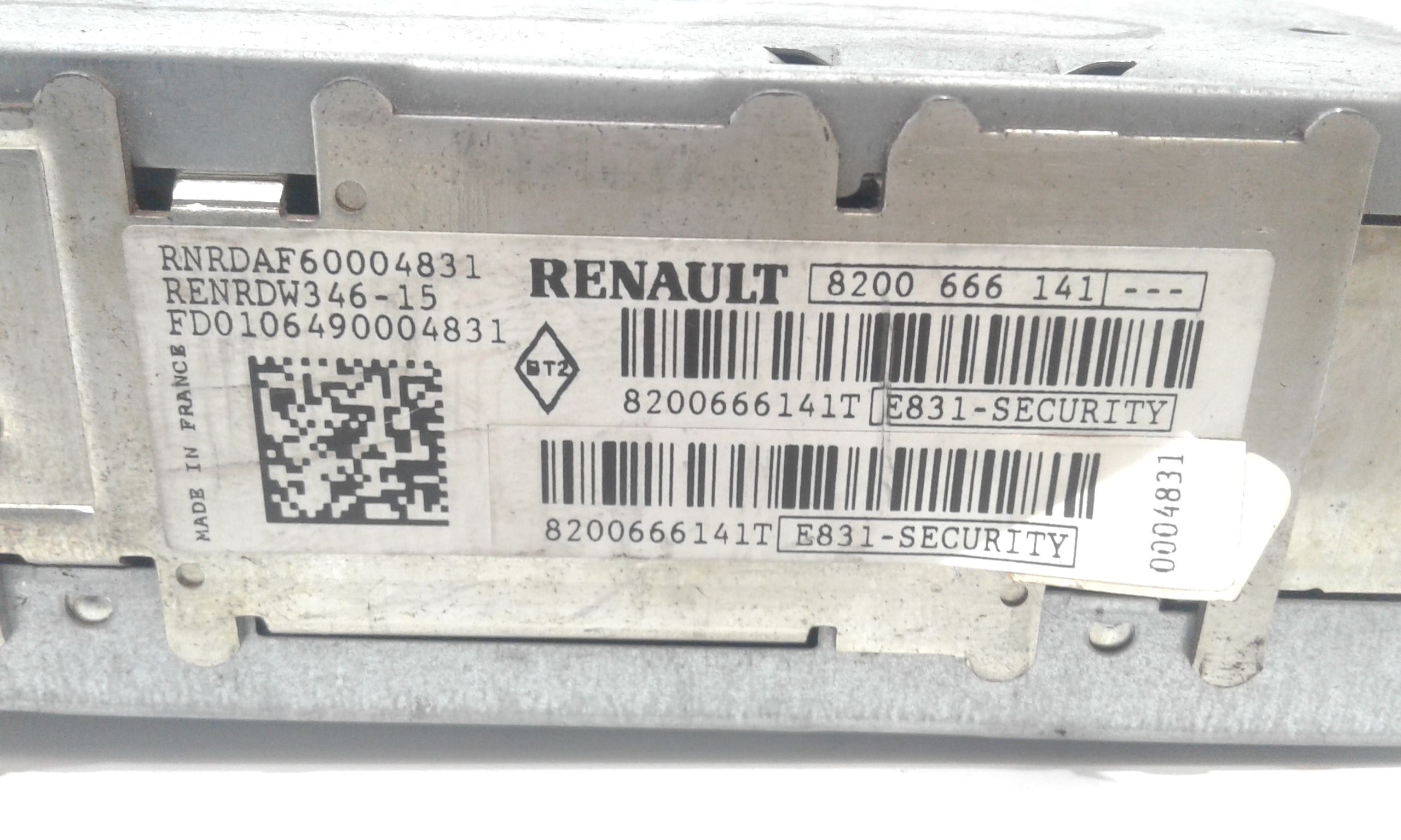 Autoradio RENAULT Scenic 4 Serie