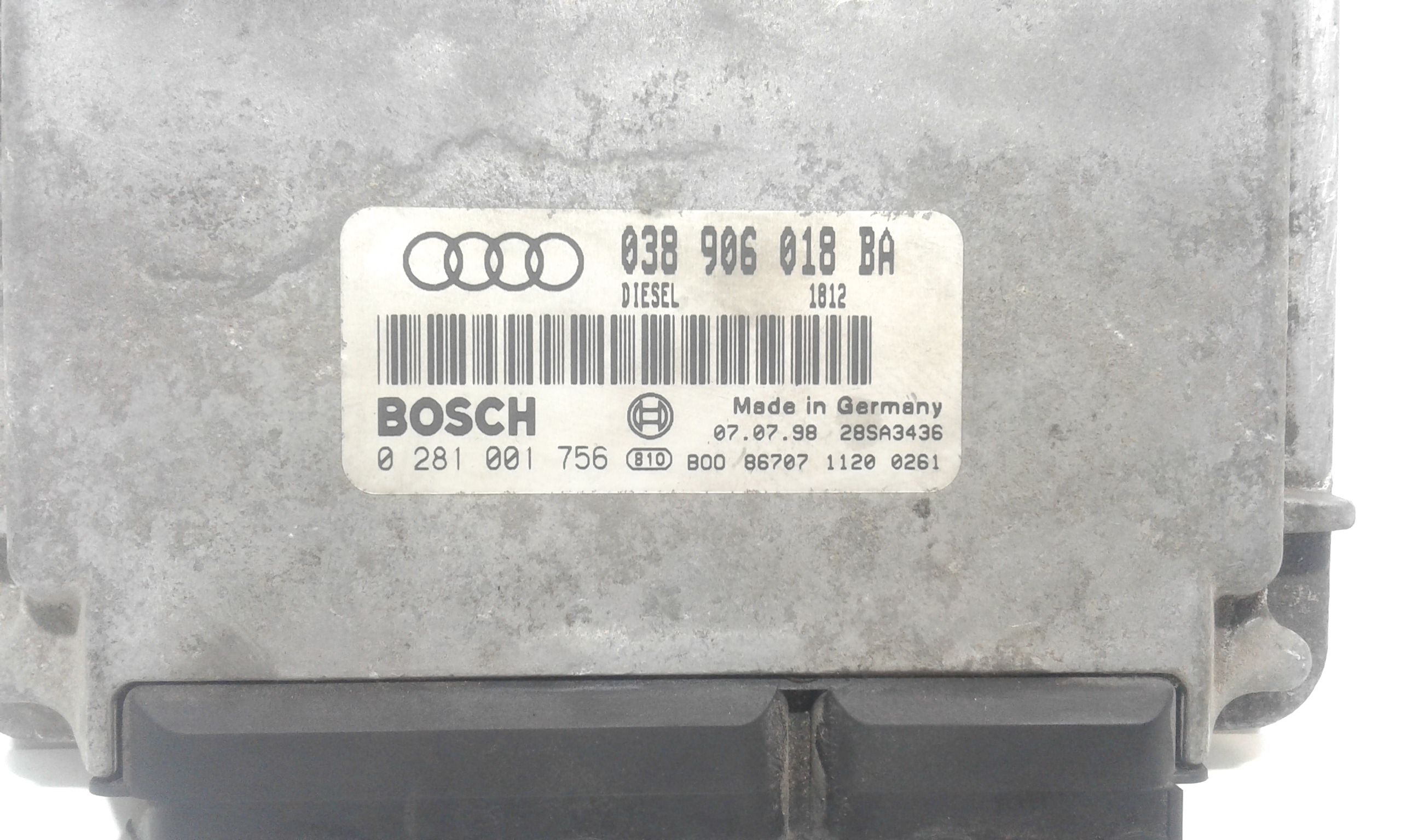 Centralina motore AUDI A3 1 Serie