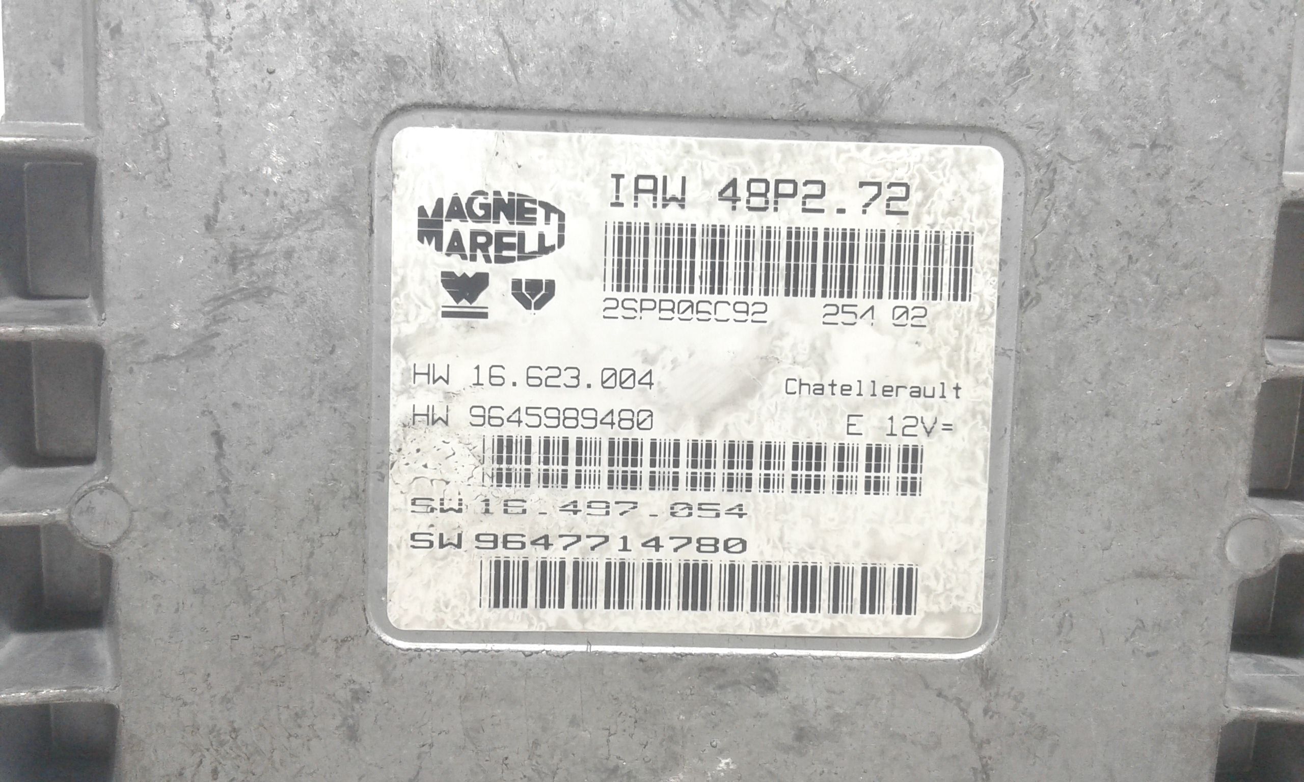 Centralina motore CITROEN C3 1 Serie